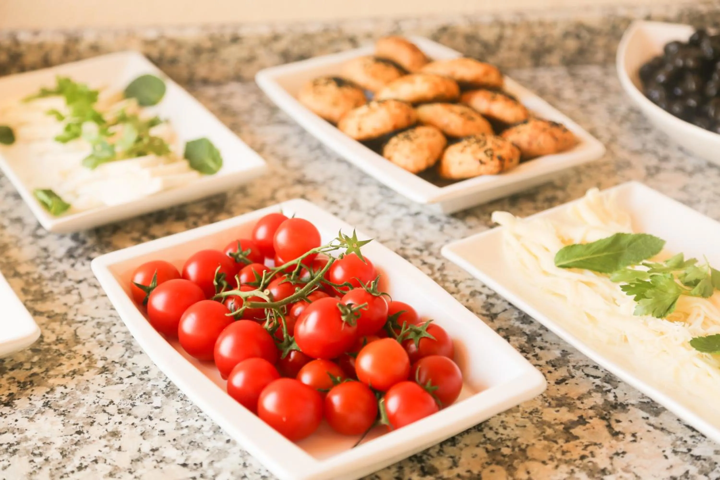 Buffet breakfast in Theodian Hotel