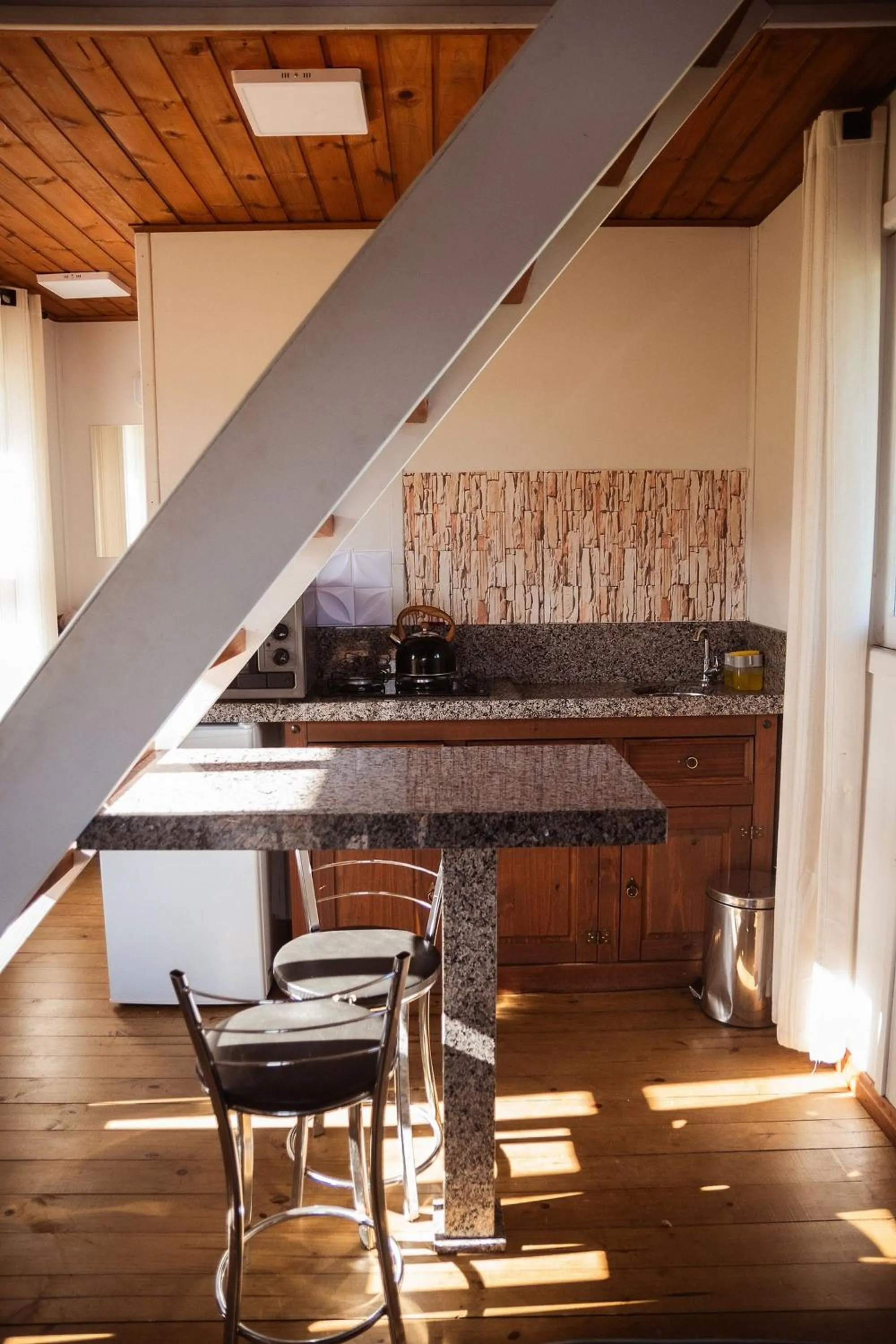 Kitchen or kitchenette in Recanto das Águas - Urubici - SC