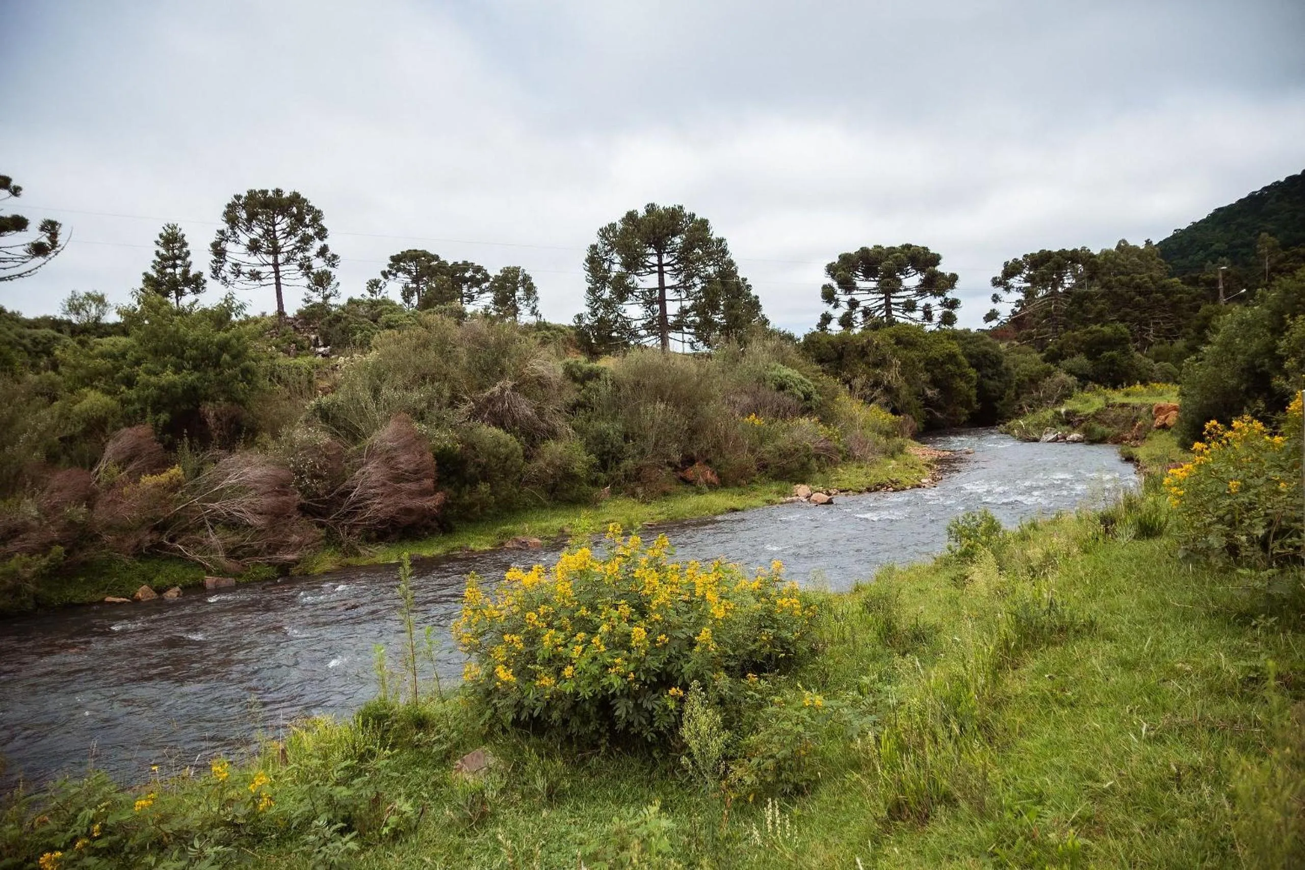 Natural landscape in Recanto das Águas - Urubici - SC