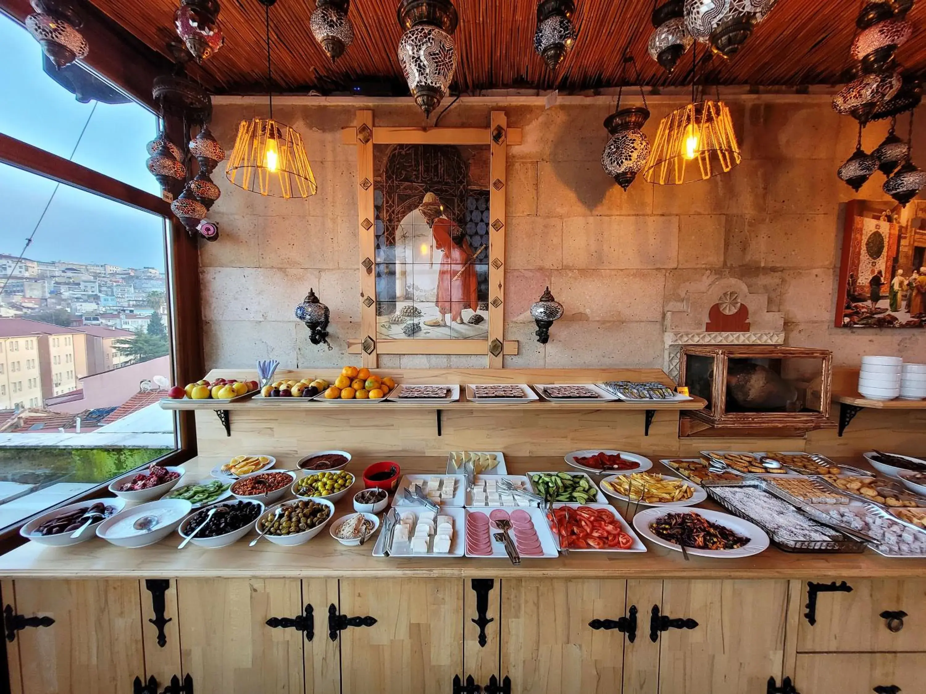 Breakfast in Saruhan Hotel Breakfast in Saruhan Hotel