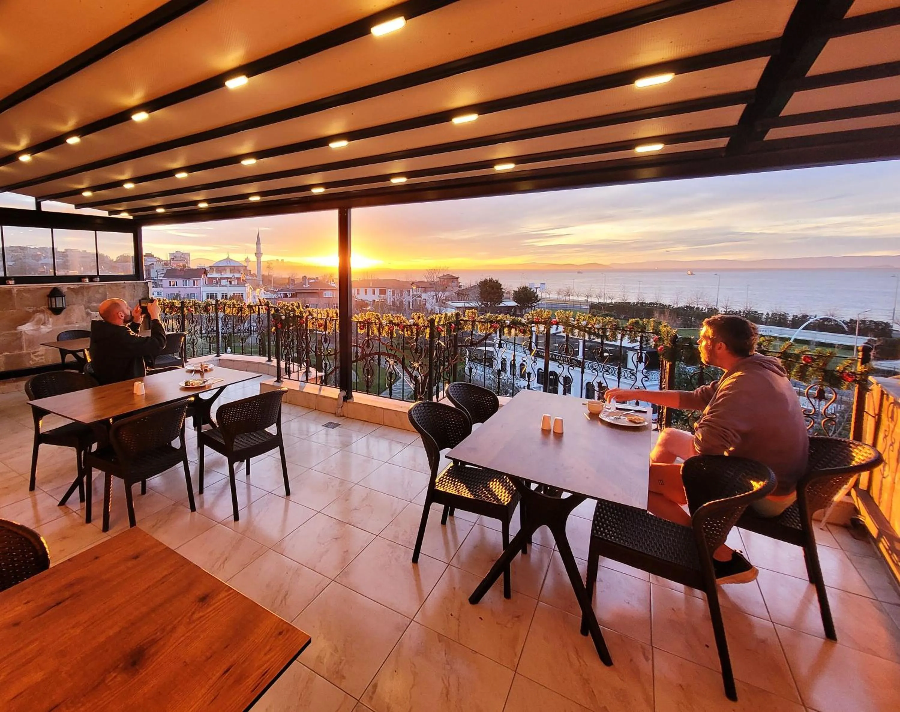 Balcony/Terrace in Saruhan Hotel