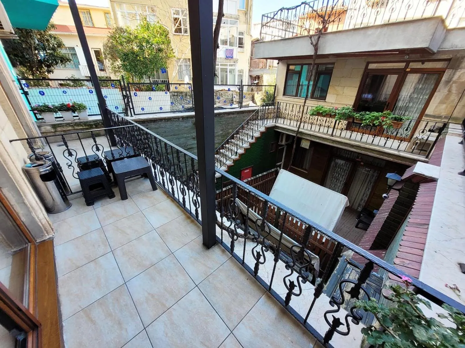 Balcony/Terrace in Saruhan Hotel