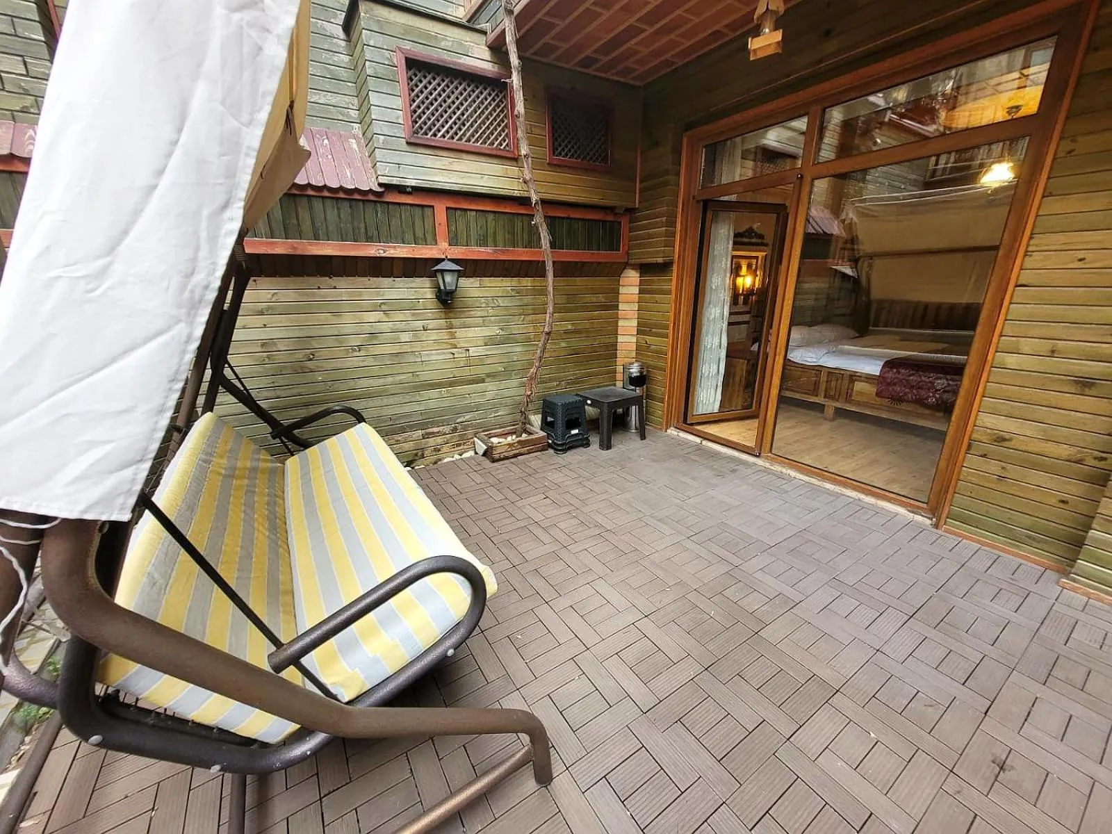 Patio in Saruhan Hotel