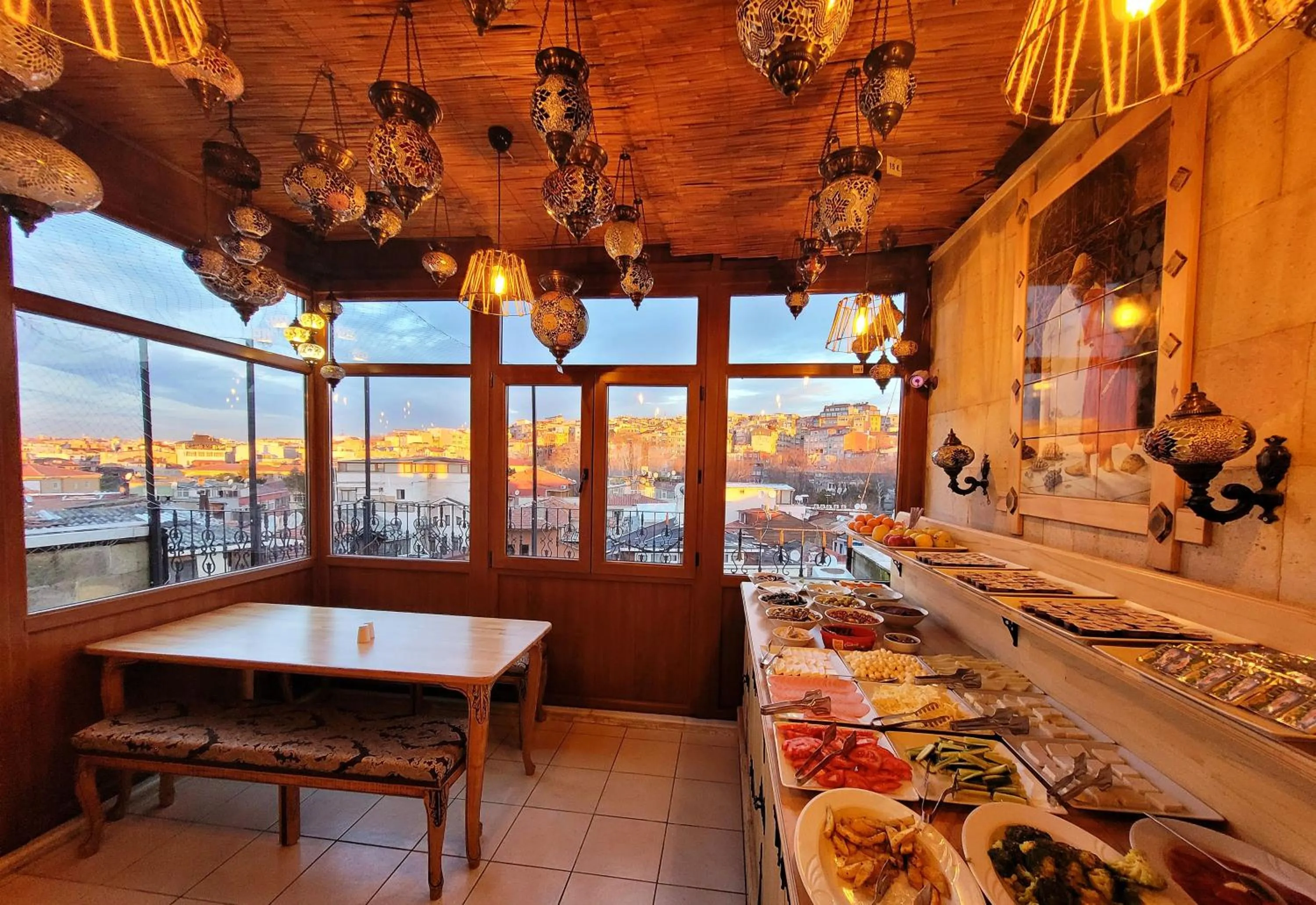 Breakfast in Saruhan Hotel