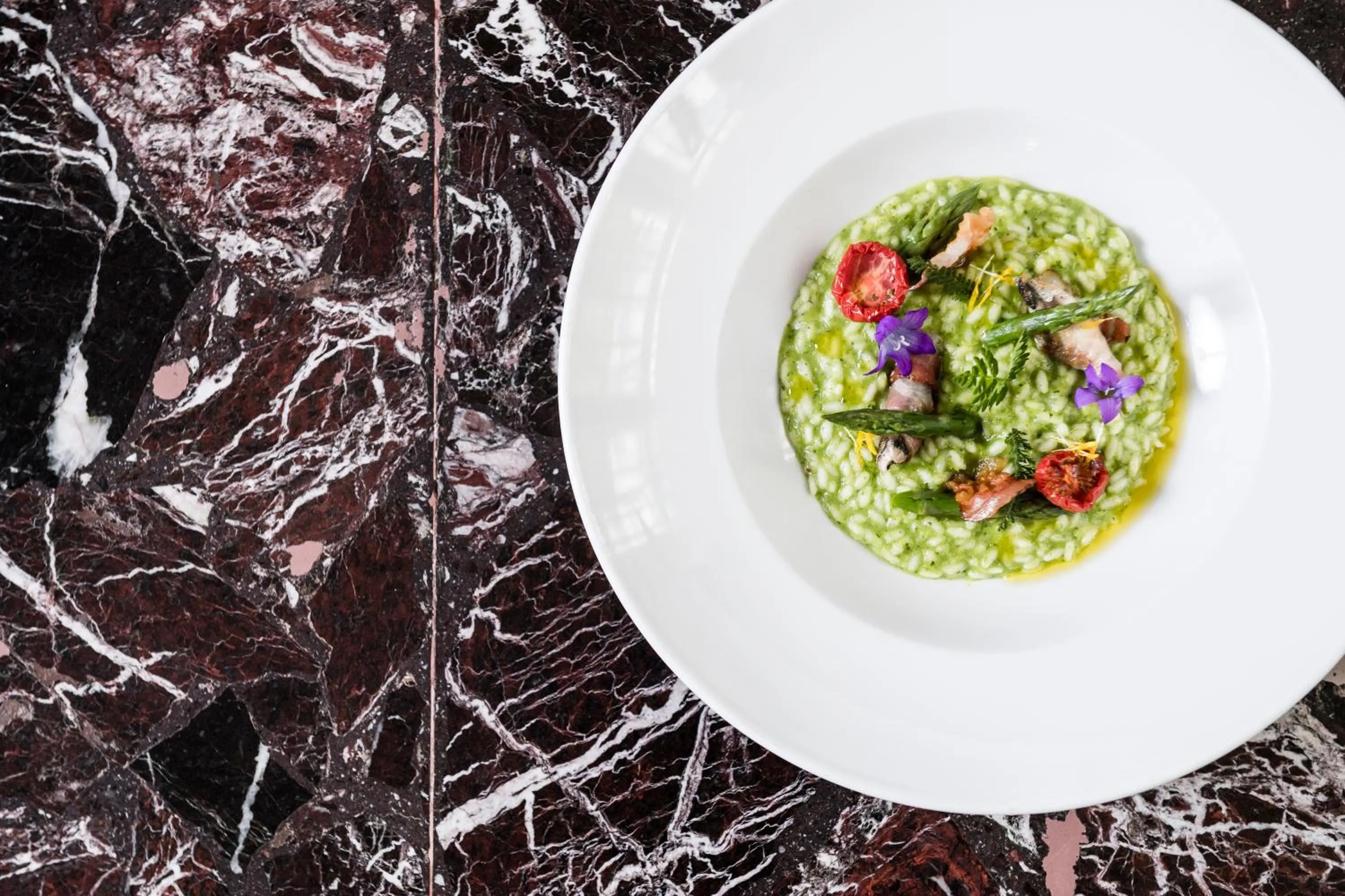 Food close-up in Boutique & Gourmet Hotel Orso Grigio - Grauer Bär