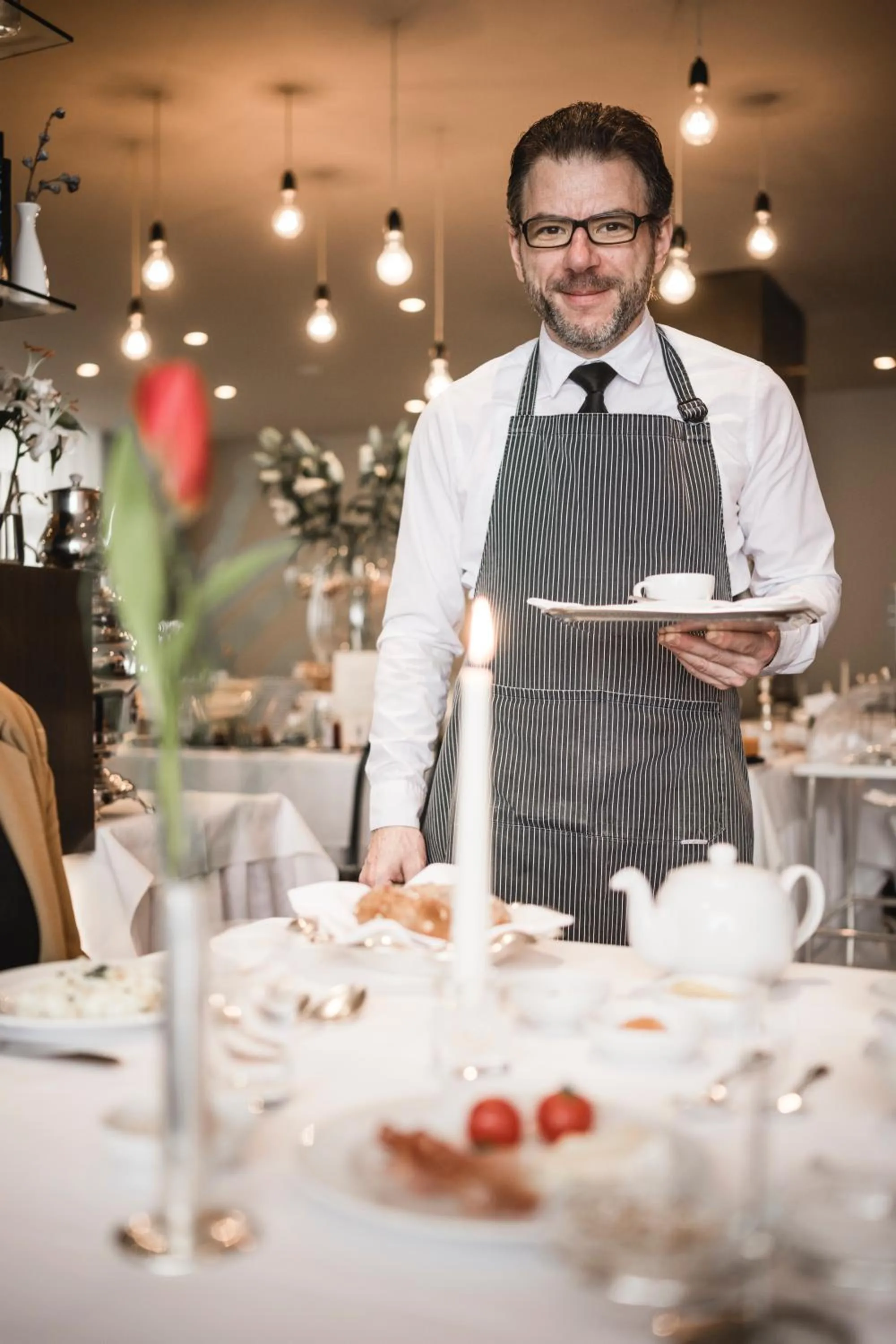 Restaurant/places to eat in Boutique & Gourmet Hotel Orso Grigio - Grauer Bär