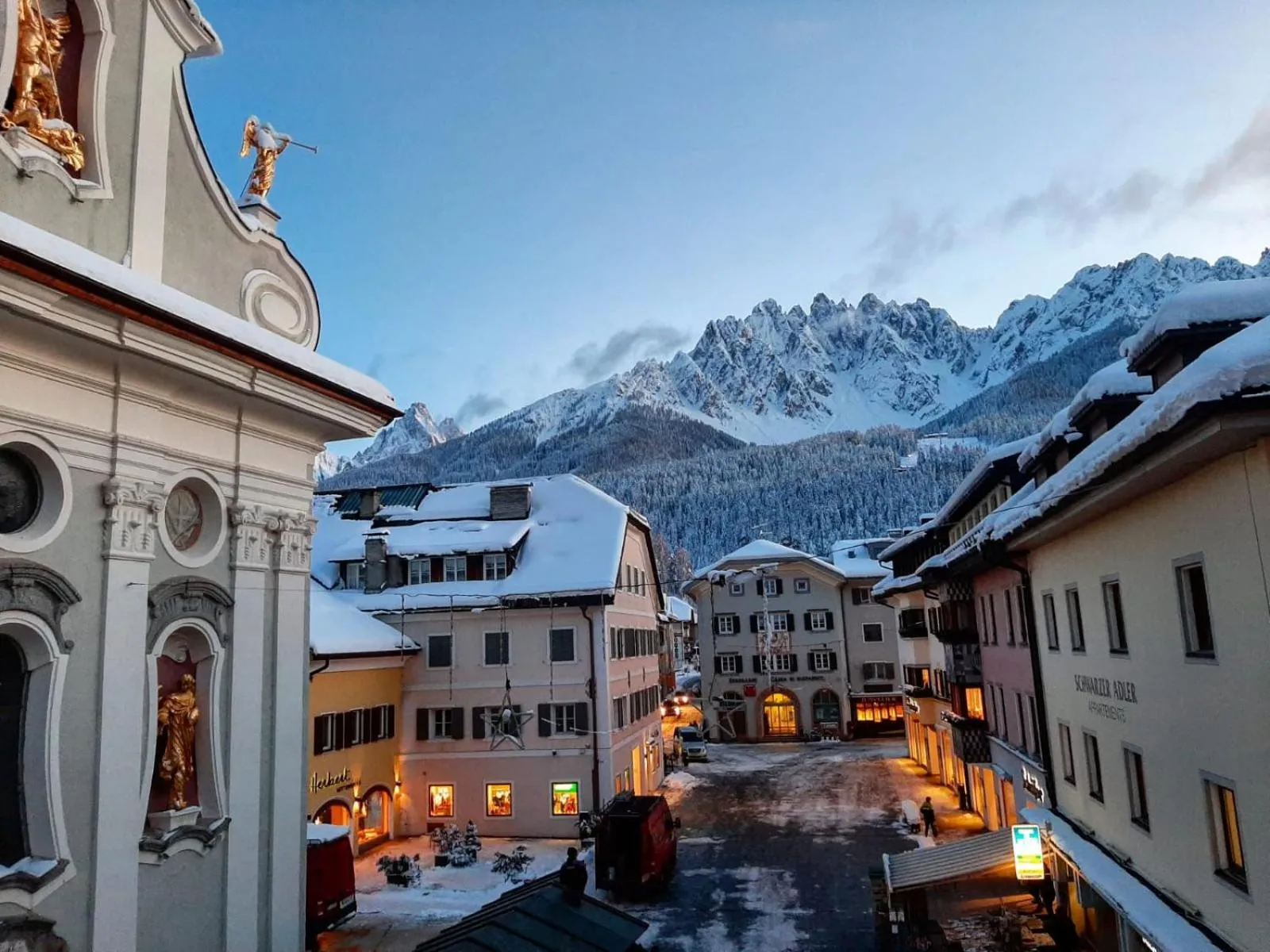 Winter in Boutique & Gourmet Hotel Orso Grigio - Grauer Bär