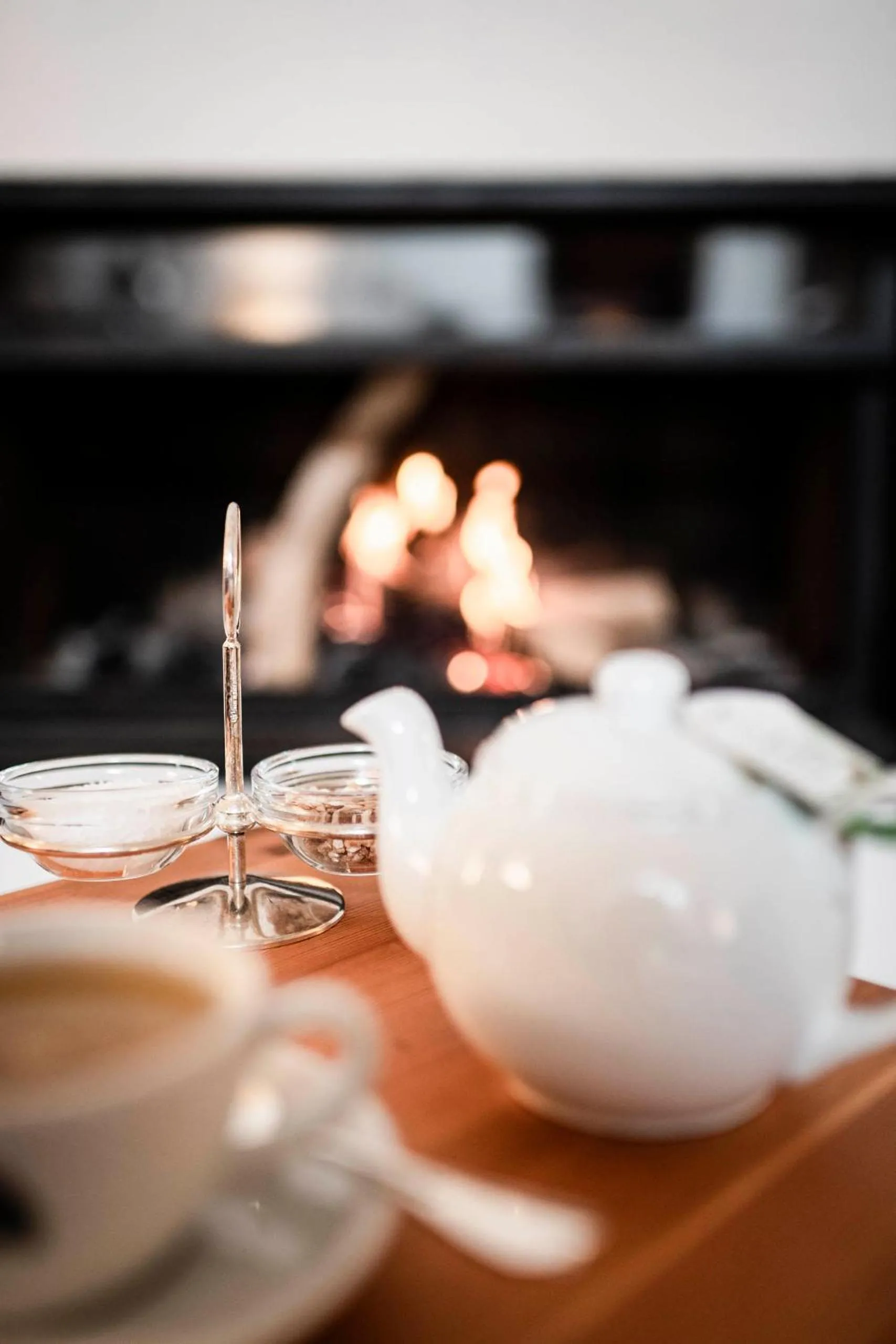 Communal lounge/ TV room in Boutique & Gourmet Hotel Orso Grigio - Grauer Bär
