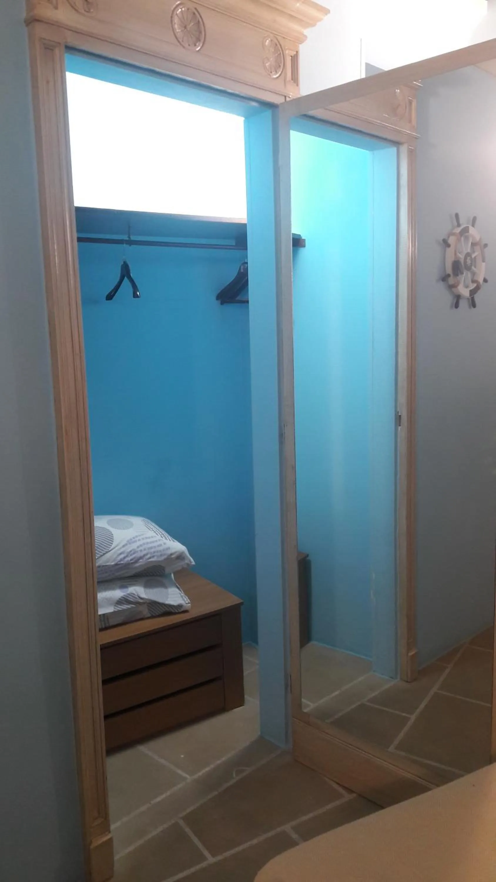 Decorative detail, Bed in Palazzo Mellacqua