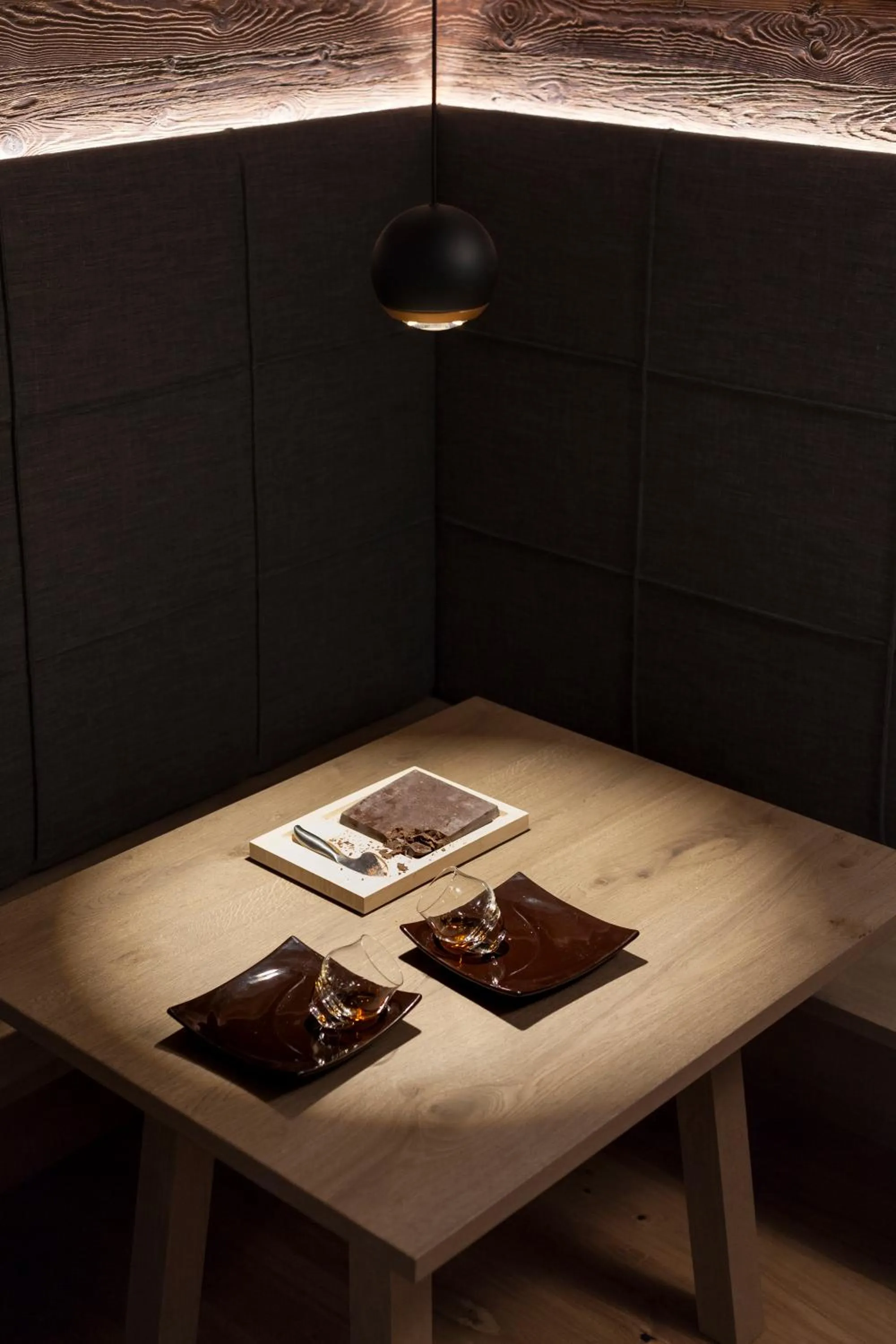 Seating area in Hotel Col Alto