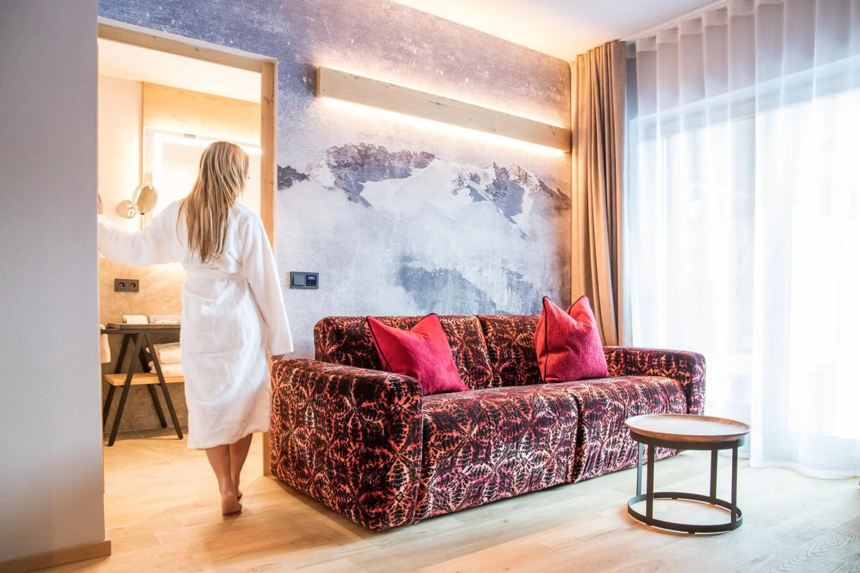 Living room in Hotel Col Alto