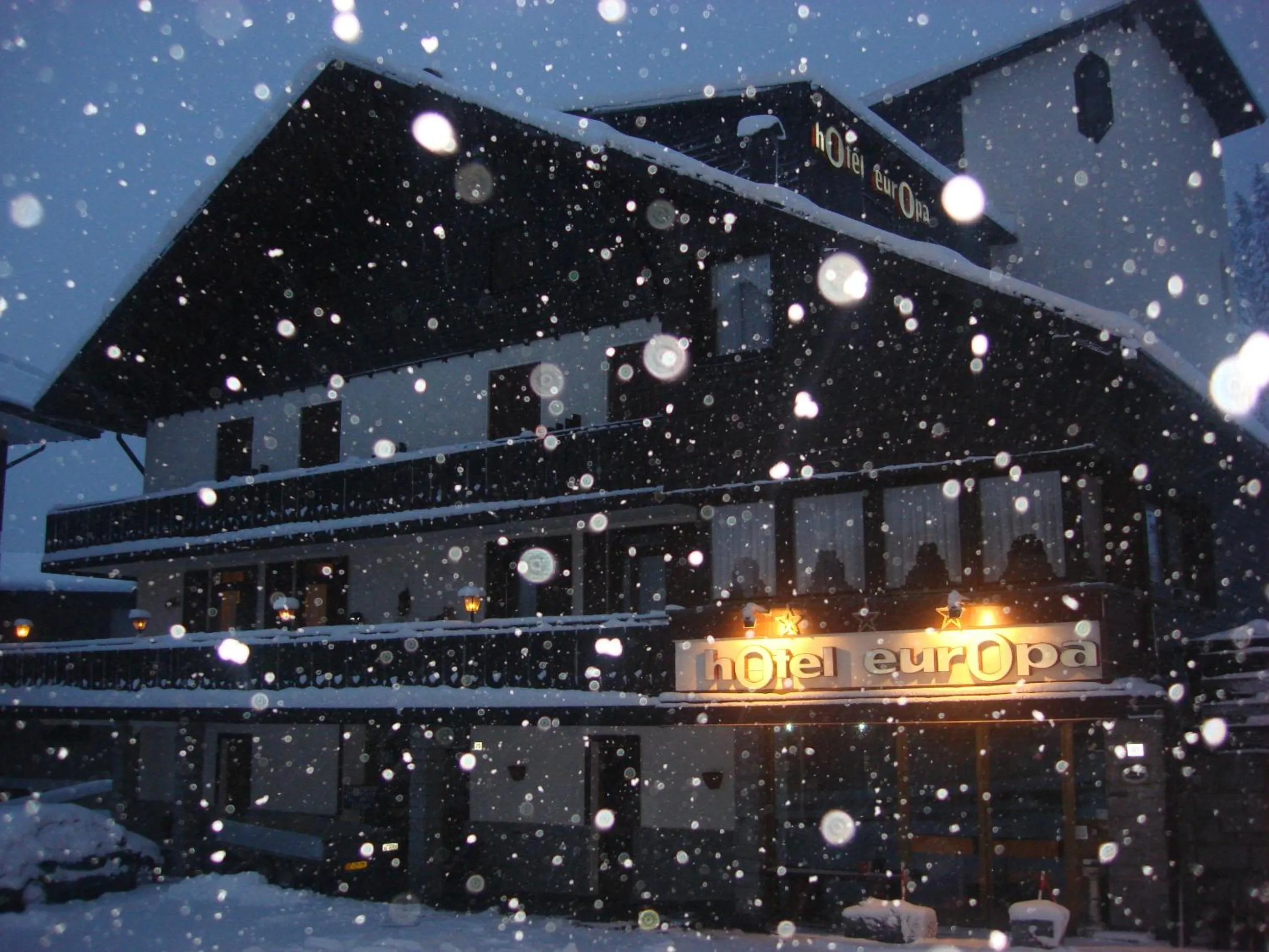 Property building in Hotel Europa