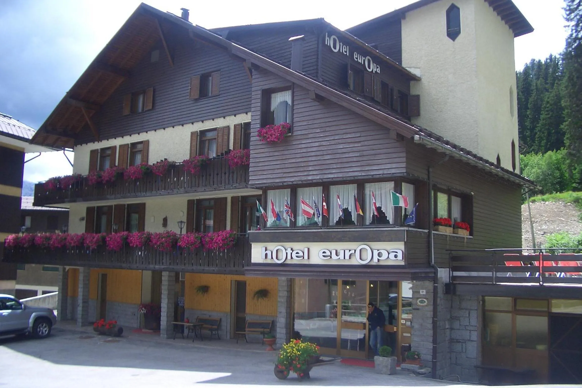 Property building in Hotel Europa