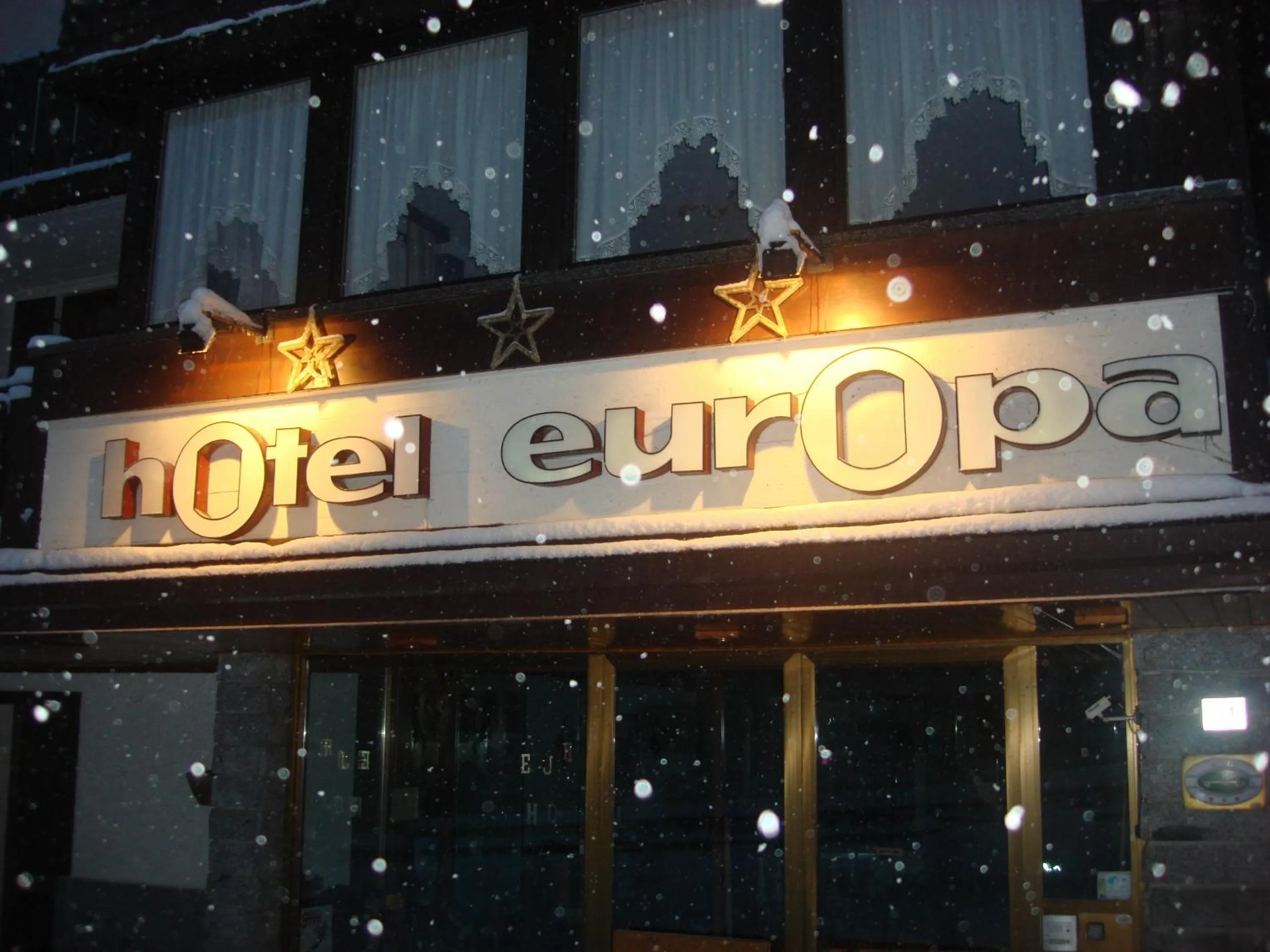 Facade/entrance in Hotel Europa