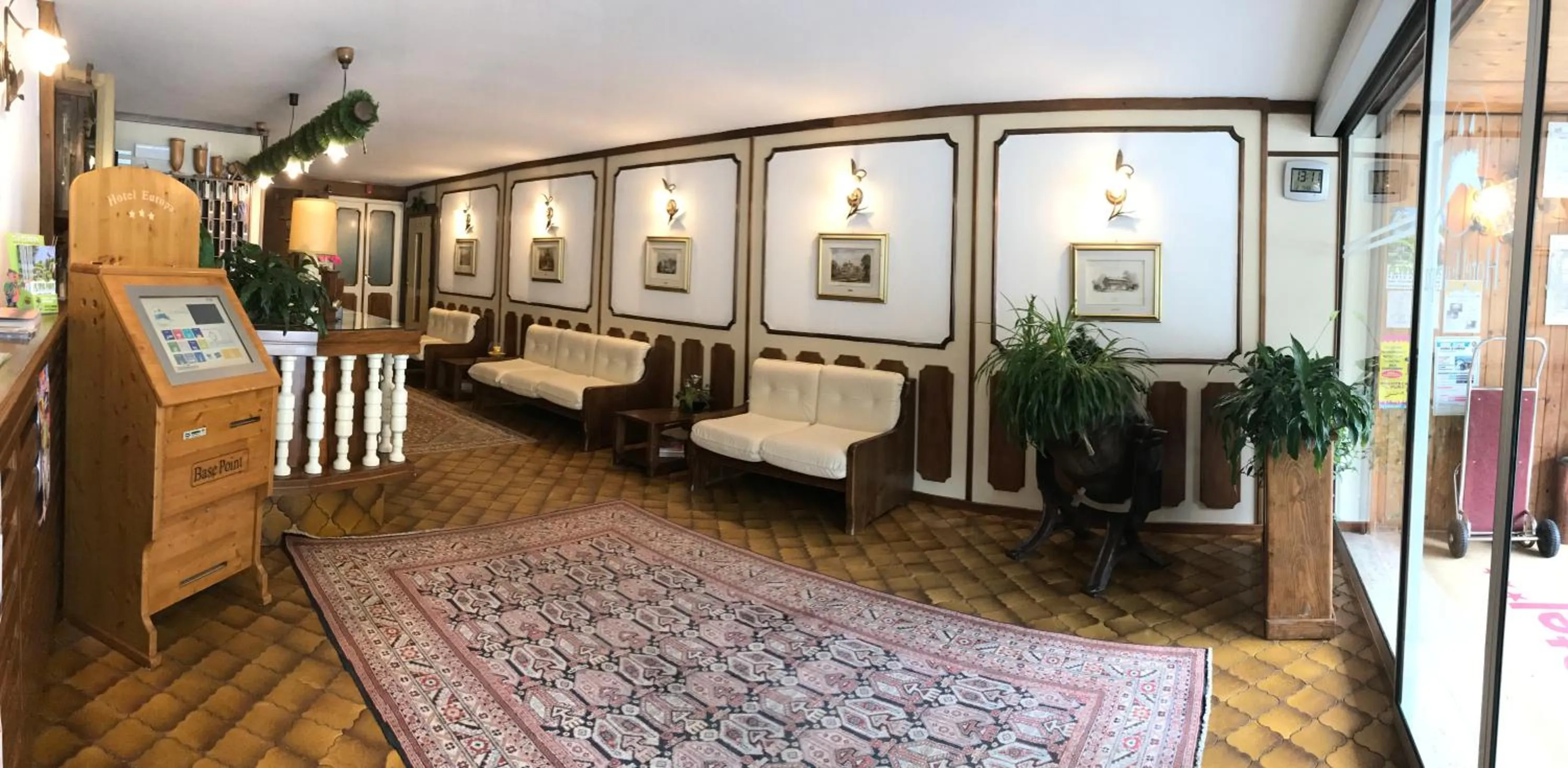 Lobby or reception in Hotel Europa