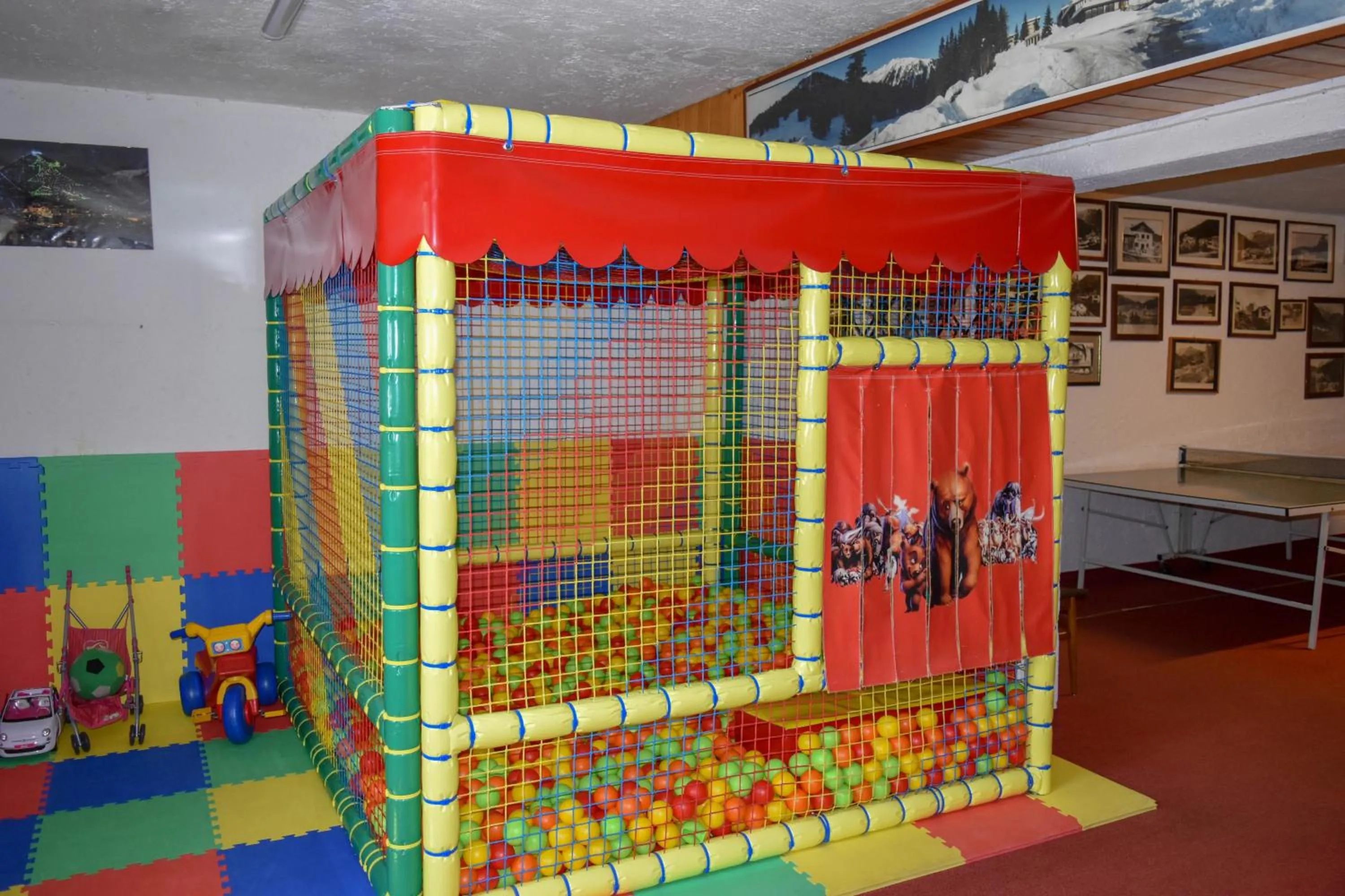Children play ground in Hotel Europa