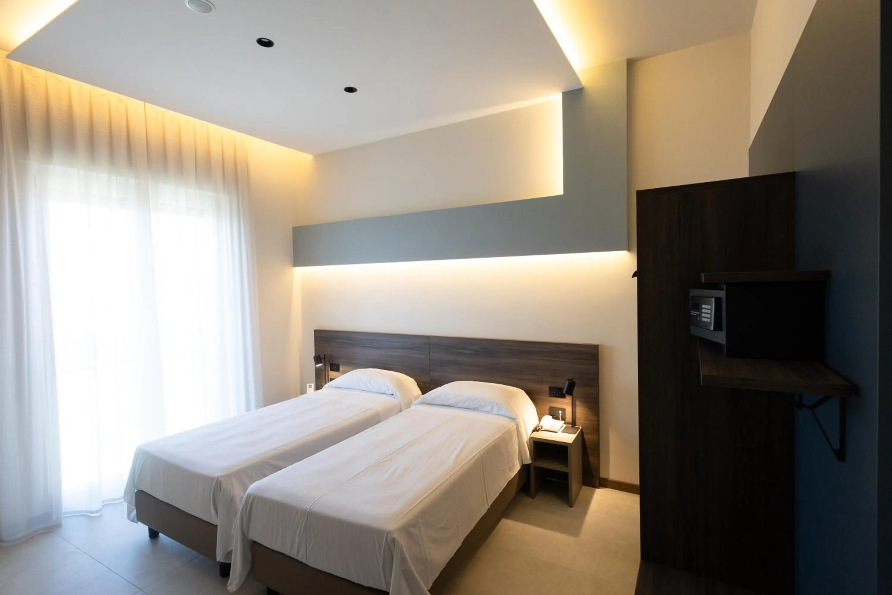 Bedroom, Bed in Hotel Carosello