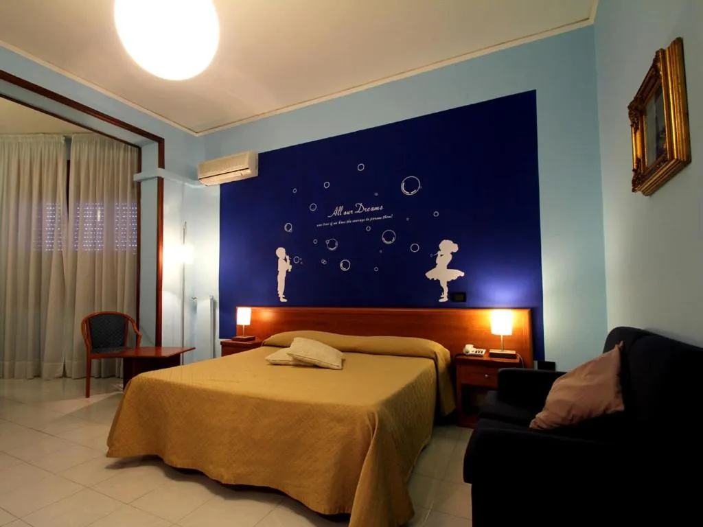 Bed in Hotel Carosello