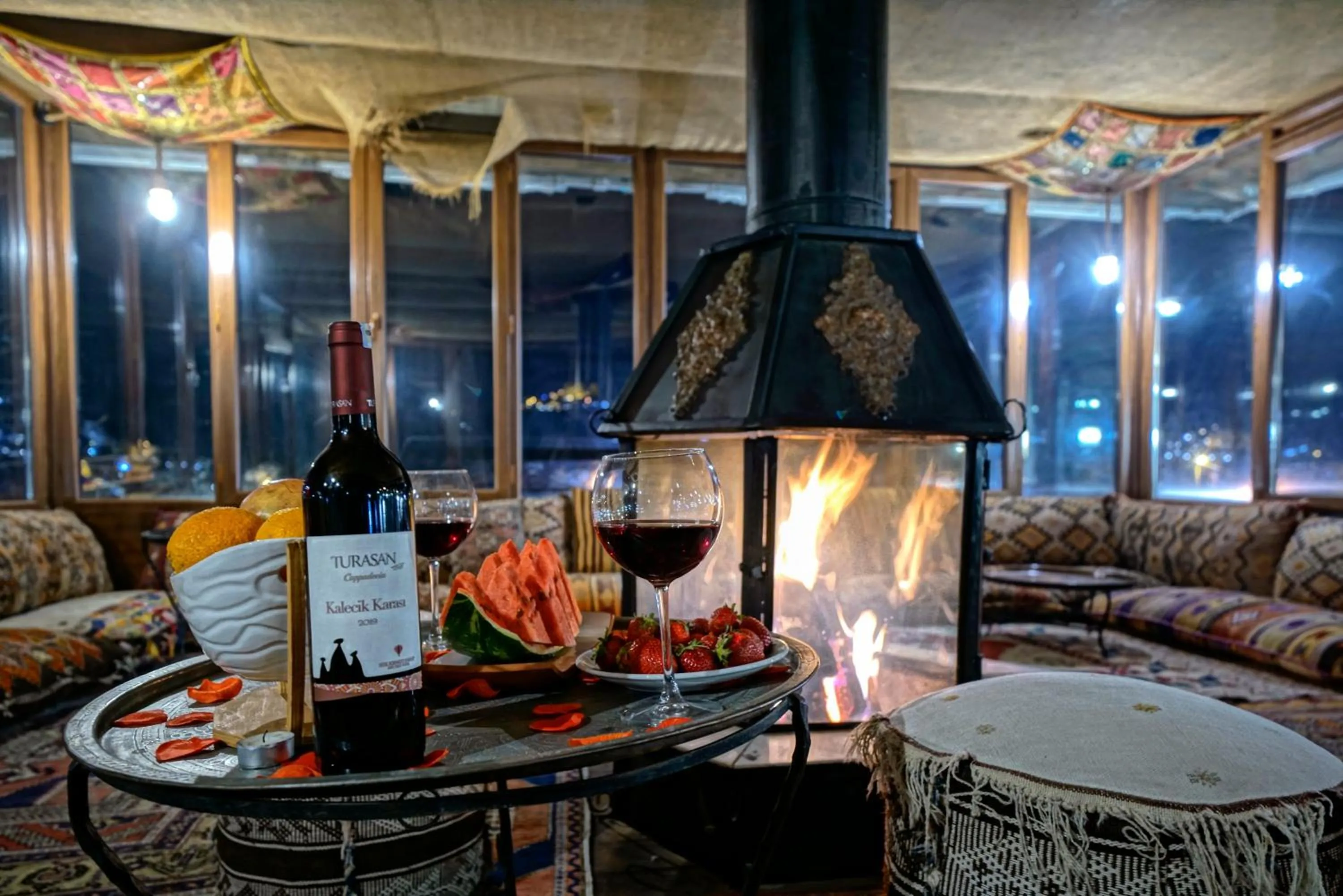 Patio in Elysee Cave House