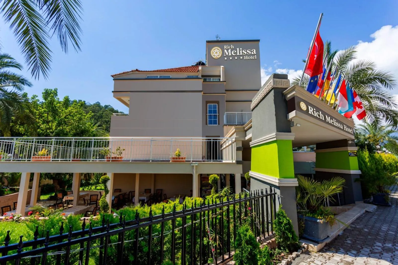 Property building in Rich Melissa Hotel