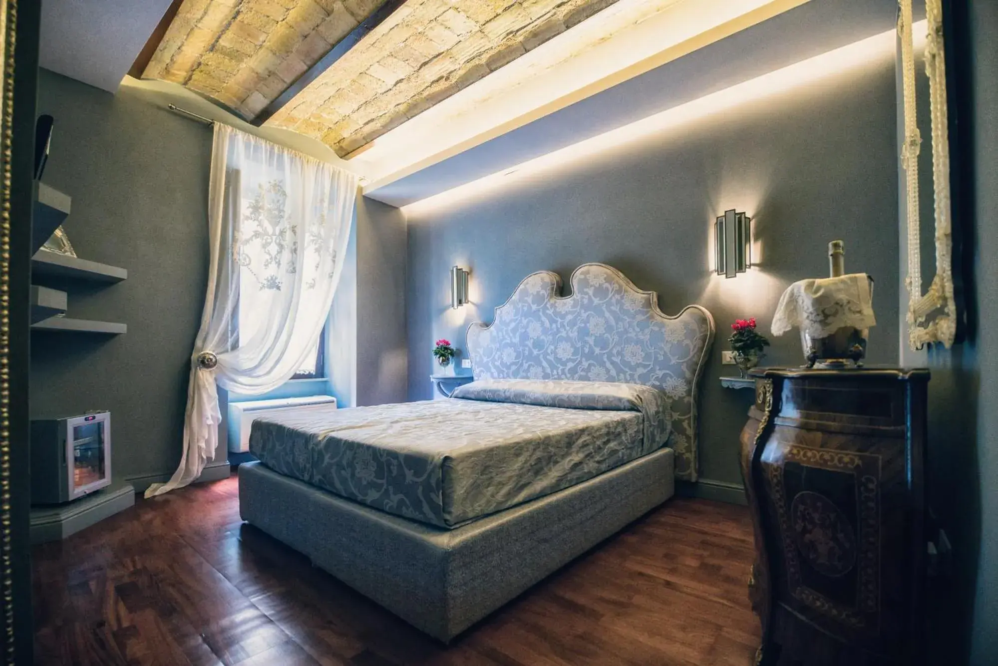 Bed in Hotel Antica Locanda Bed in Hotel Antica Locanda