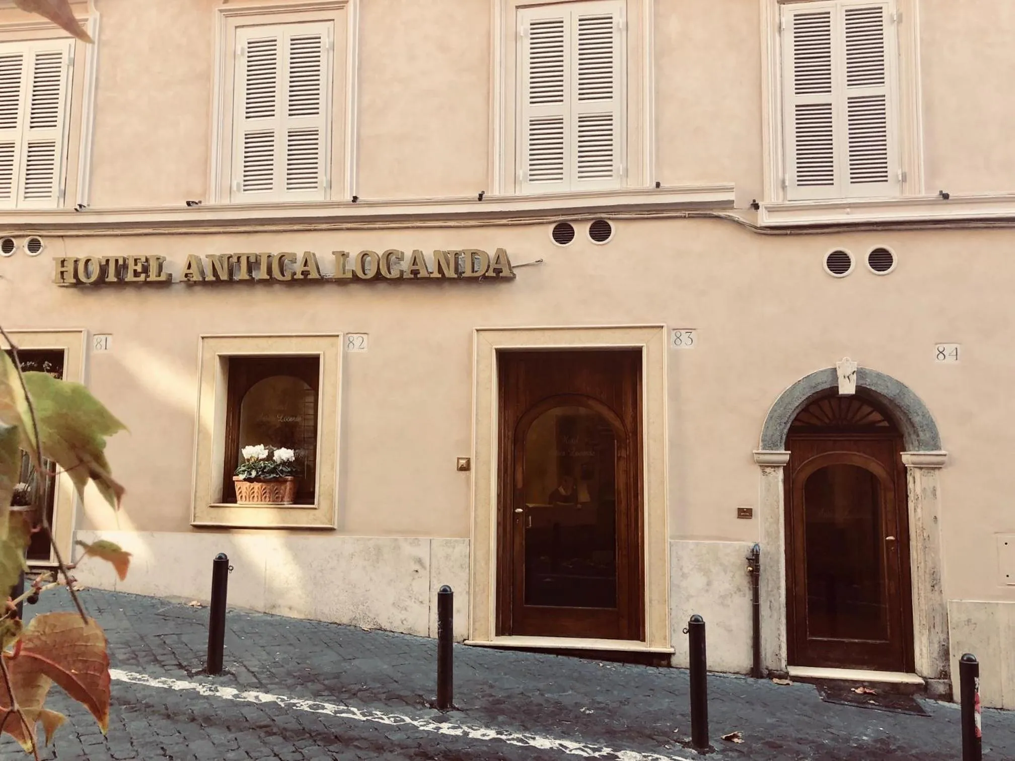 Facade/entrance in Hotel Antica Locanda