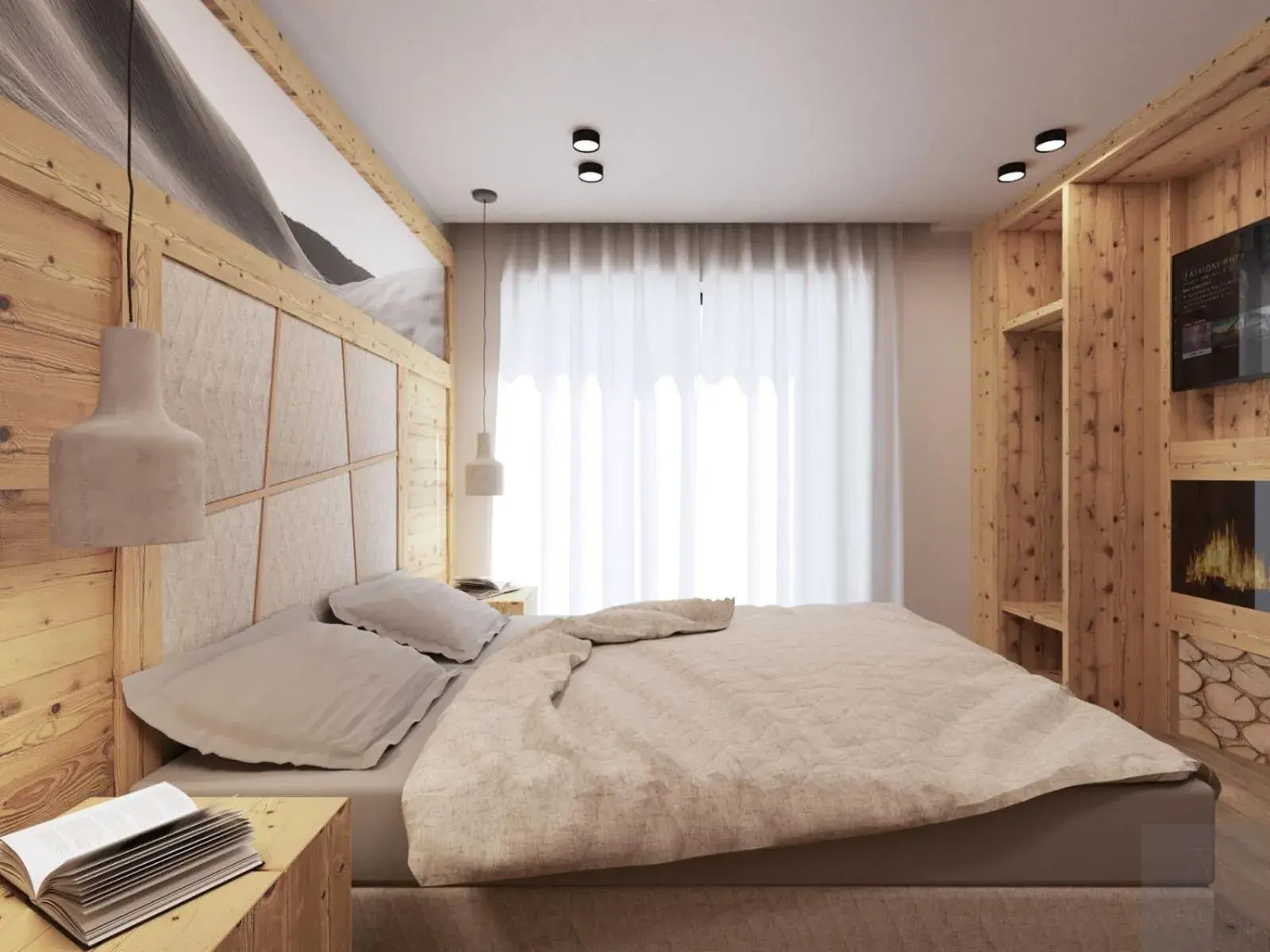 Photo of the whole room, Bed in Sporthotel Romantic Plaza Photo of the whole room, Bed in Sporthotel Romantic Plaza