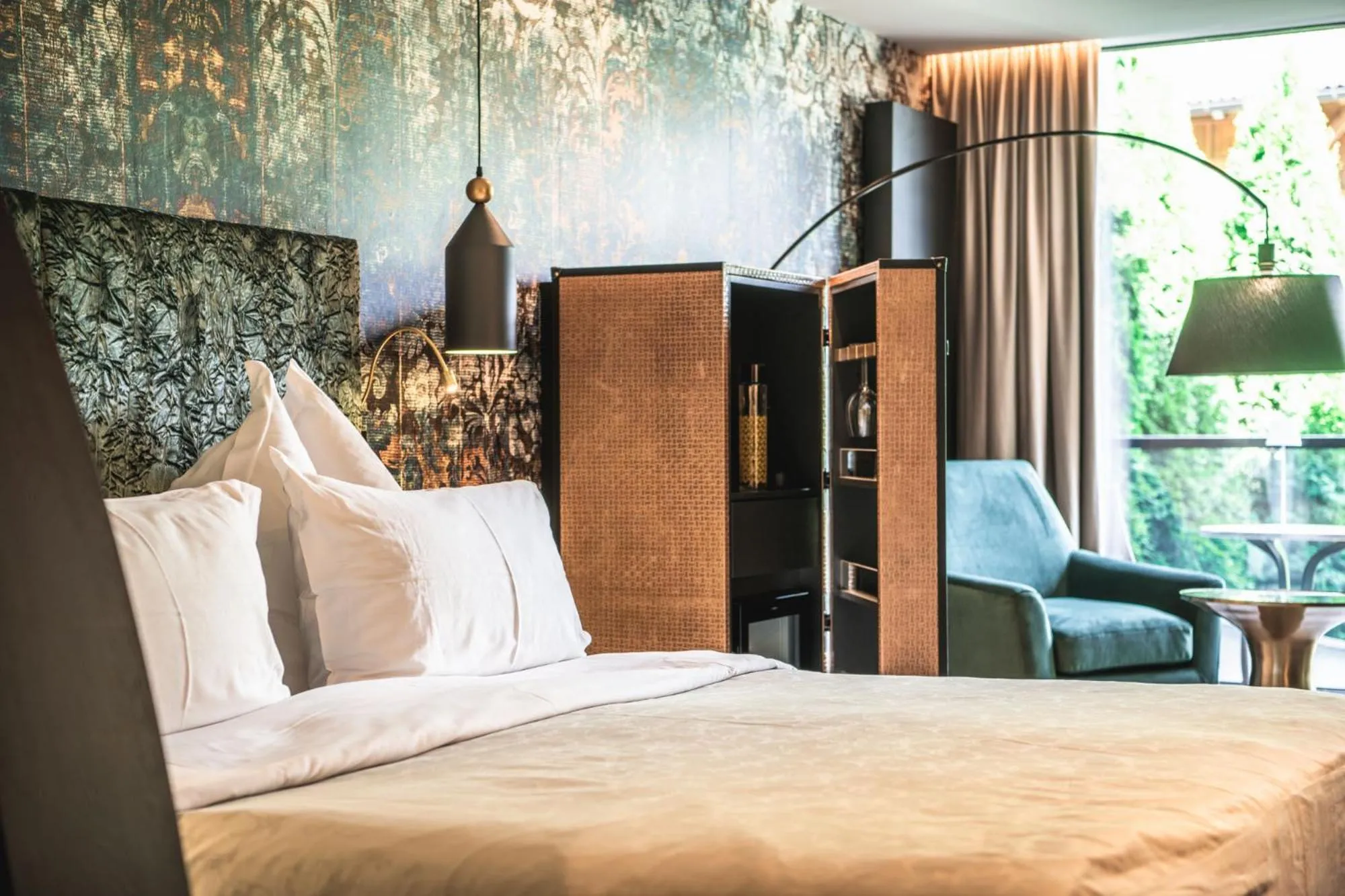 Bed in Alpin Garden Luxury Maison & SPA - Adults Only