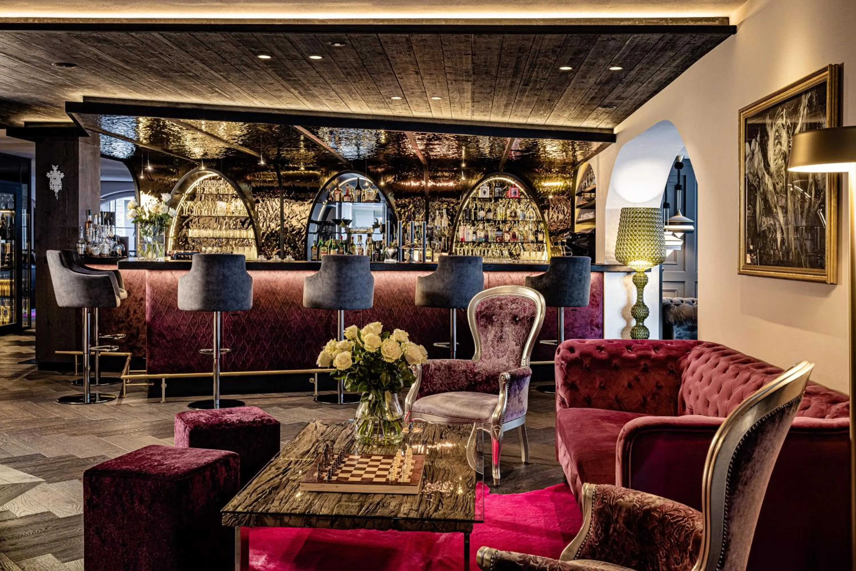 Lounge or bar in Alpin Garden Luxury Maison & SPA - Adults Only