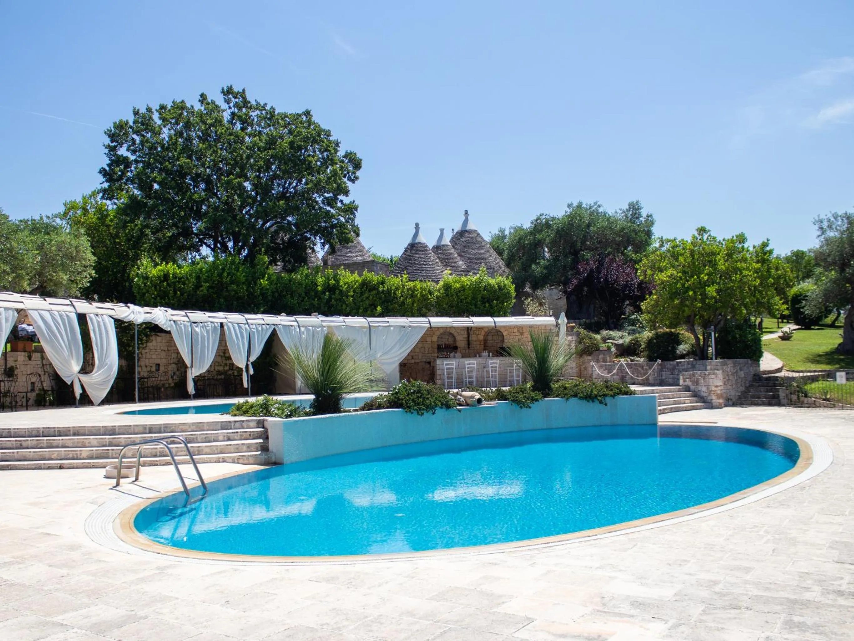 Swimming pool in Il Palmento Hotel Relais