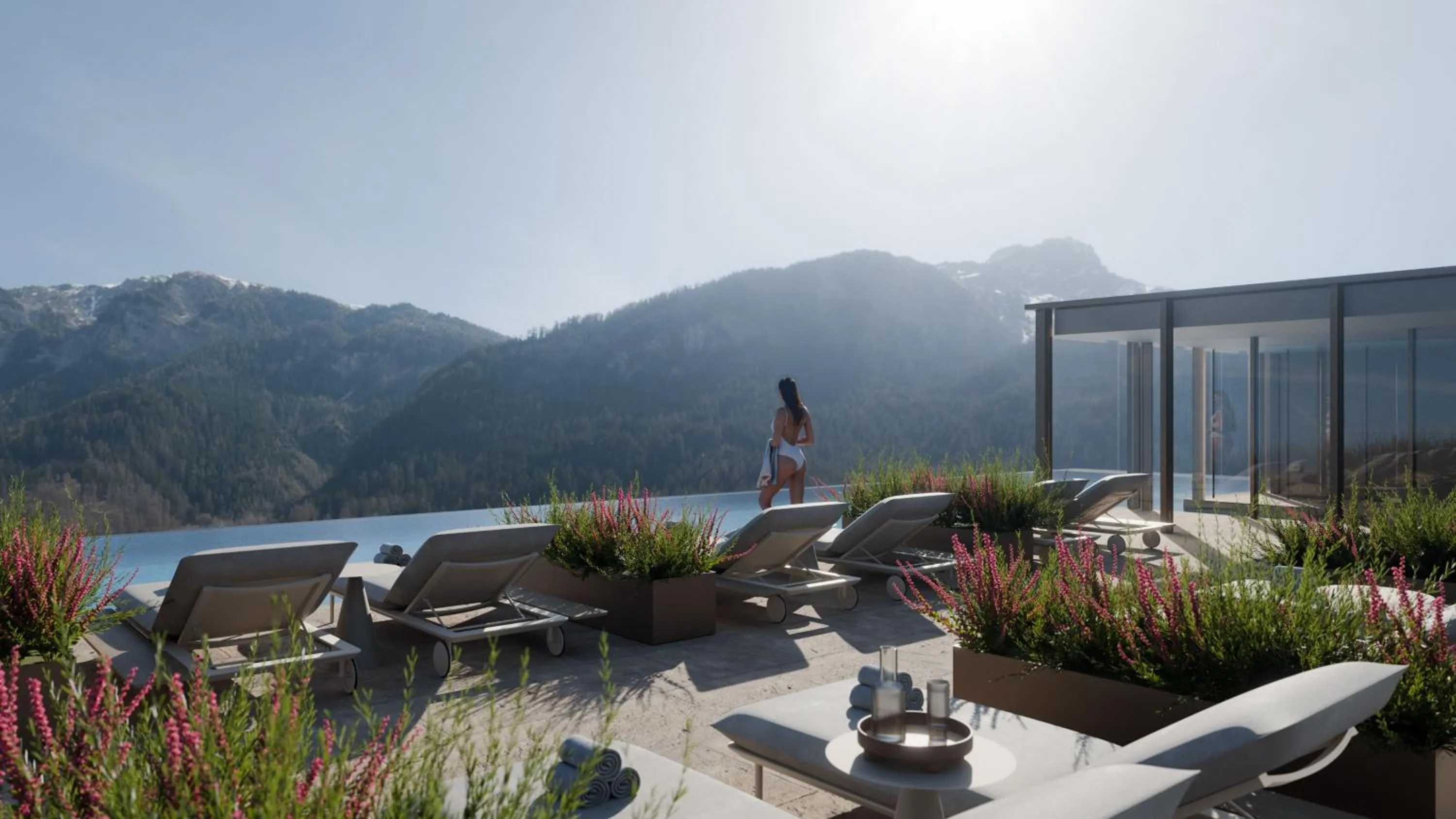 Swimming pool in Majestic - Unique Spa Resort