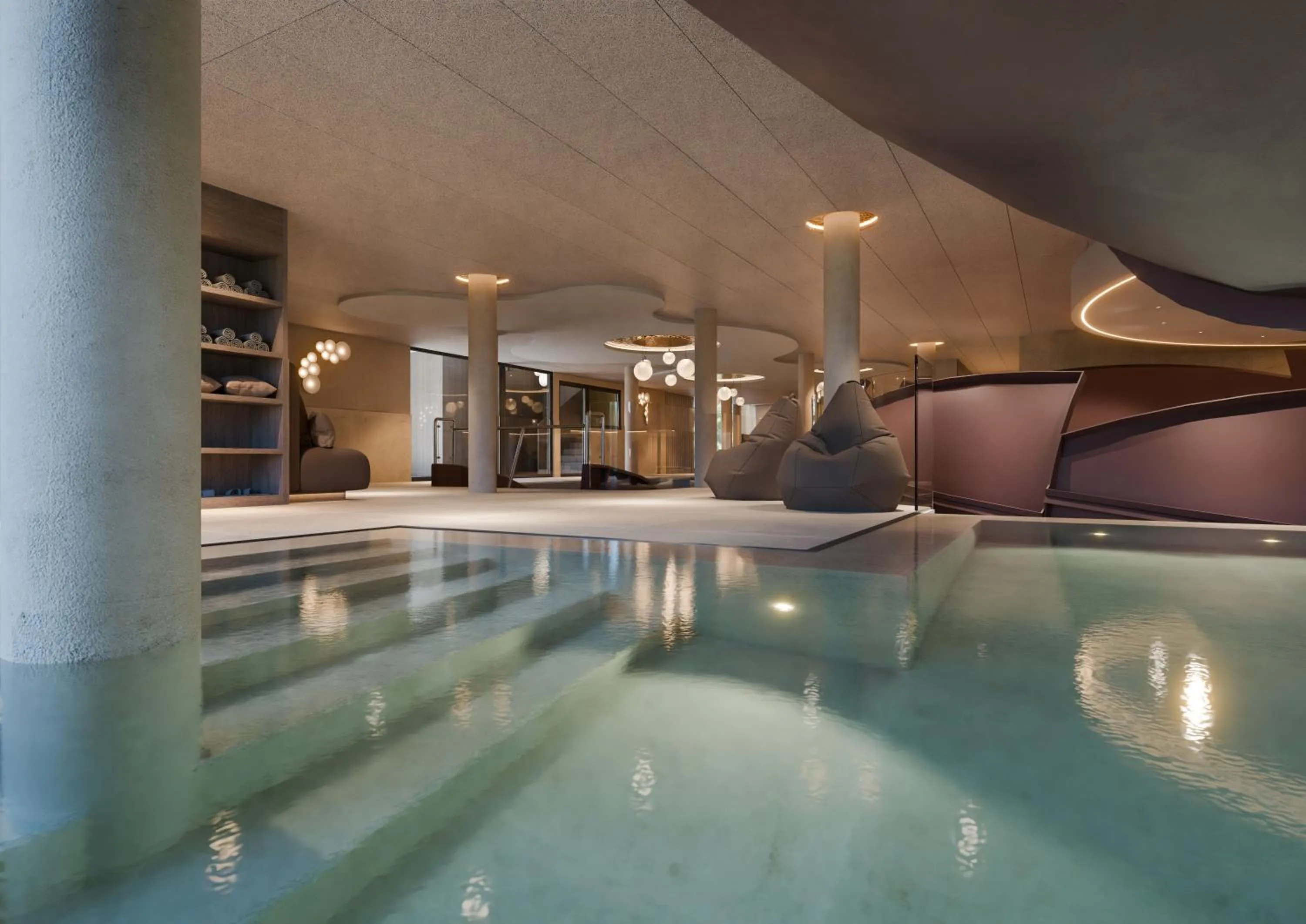 Swimming pool in Majestic - Unique Spa Resort