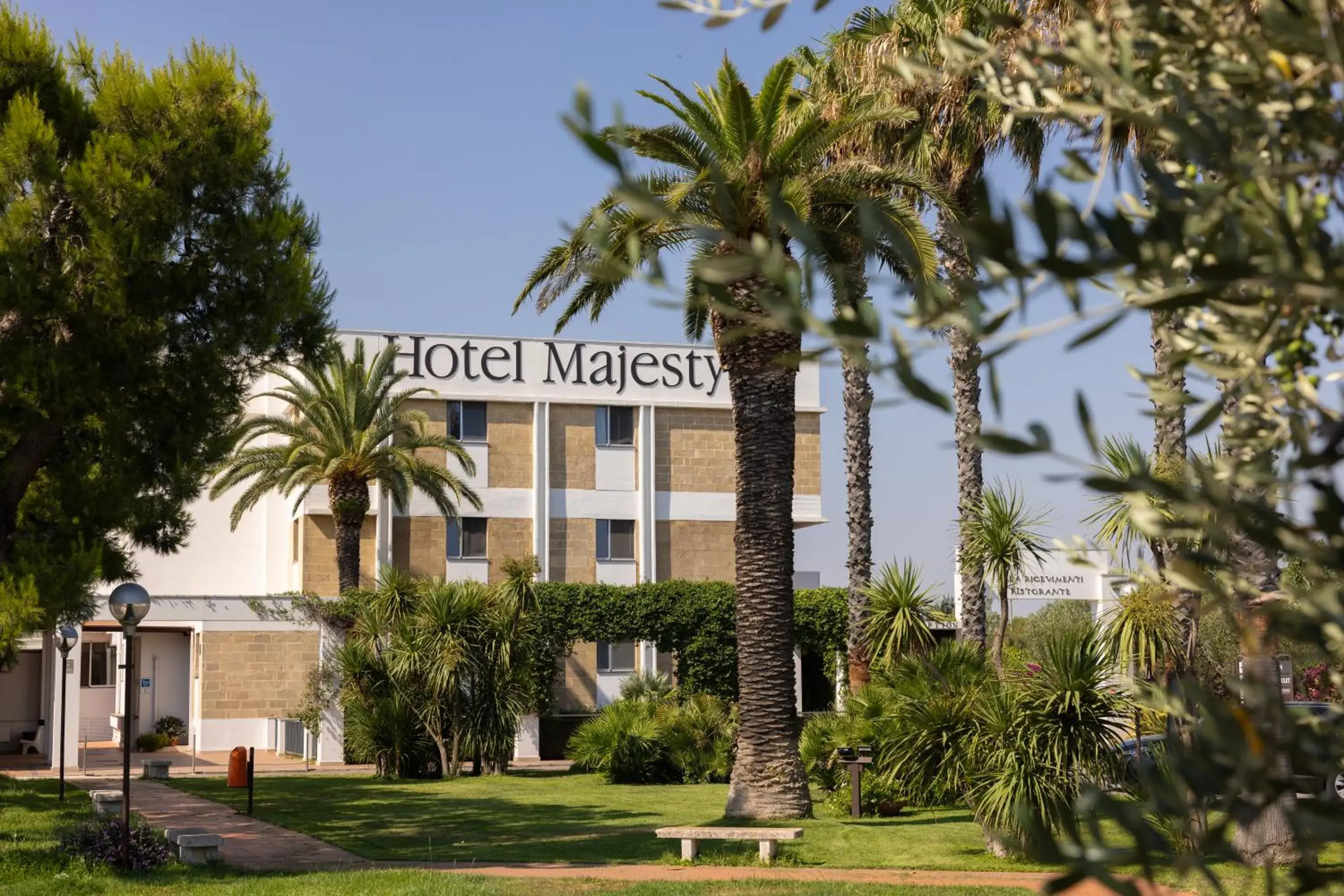 Property building in Hotel Majesty Bari Property building in Hotel Majesty Bari