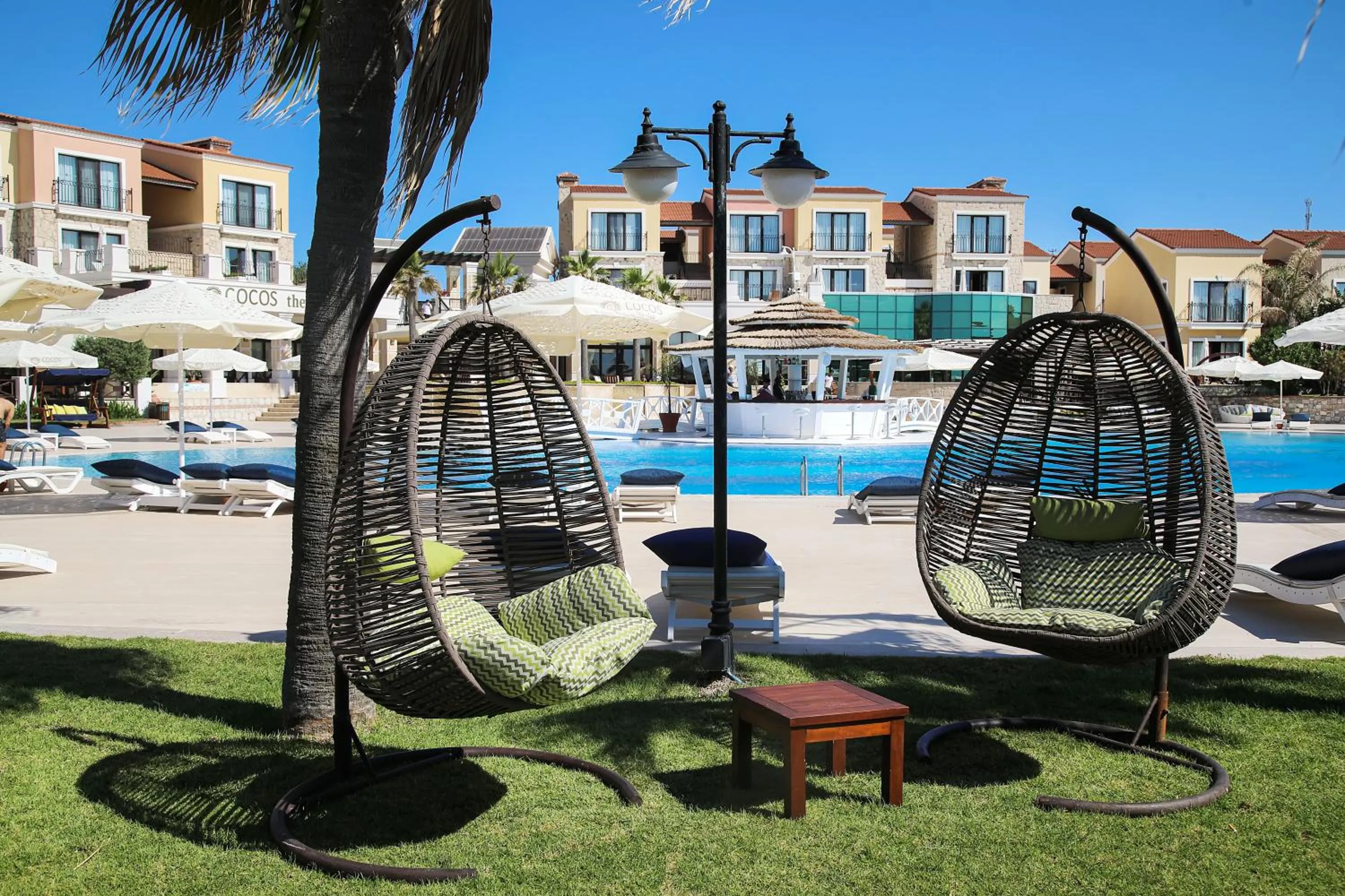 Swimming pool in Cocos The Club Solto