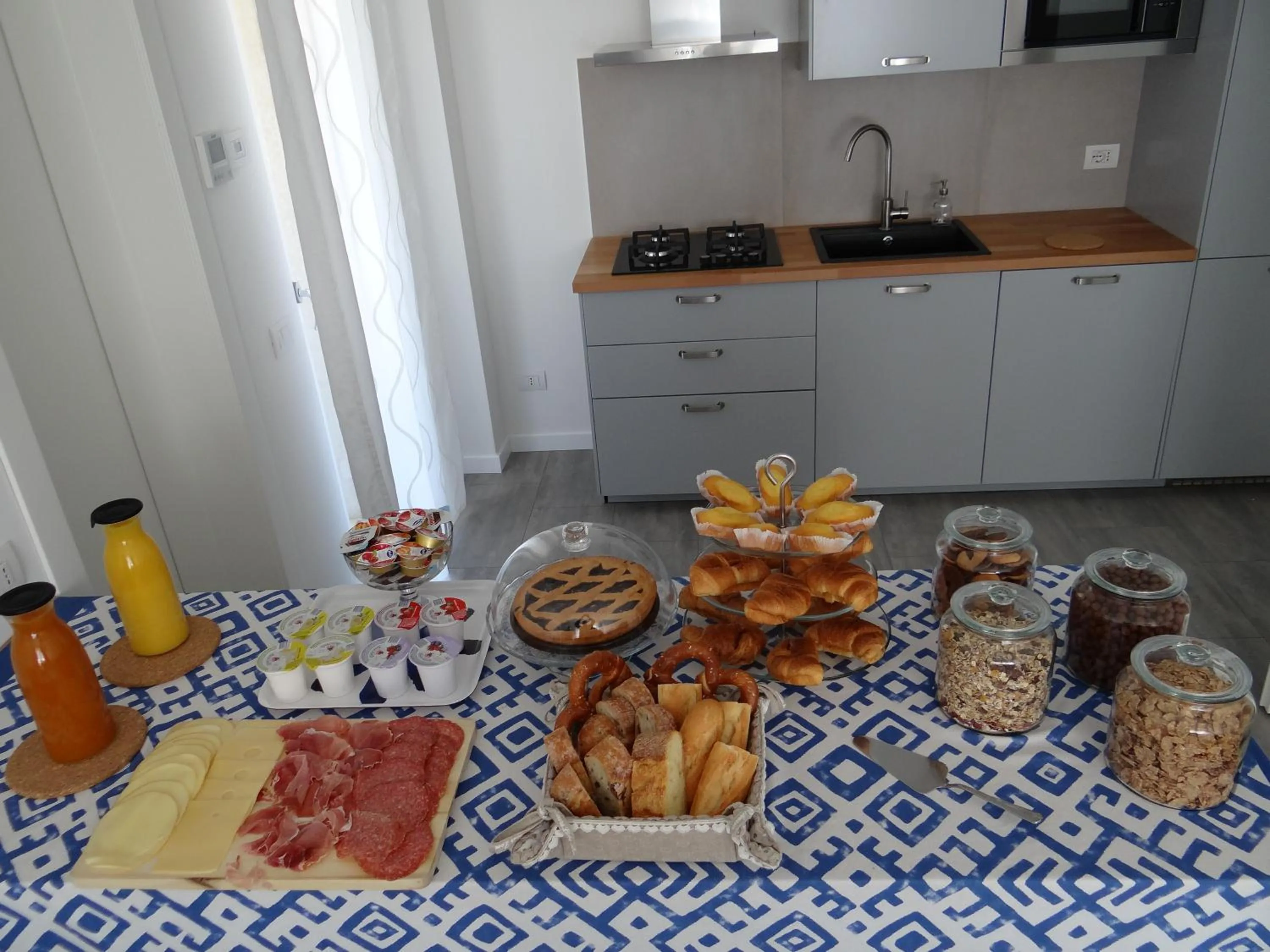 Kitchen or kitchenette in B&B LA CORTE SANTA MARIA
