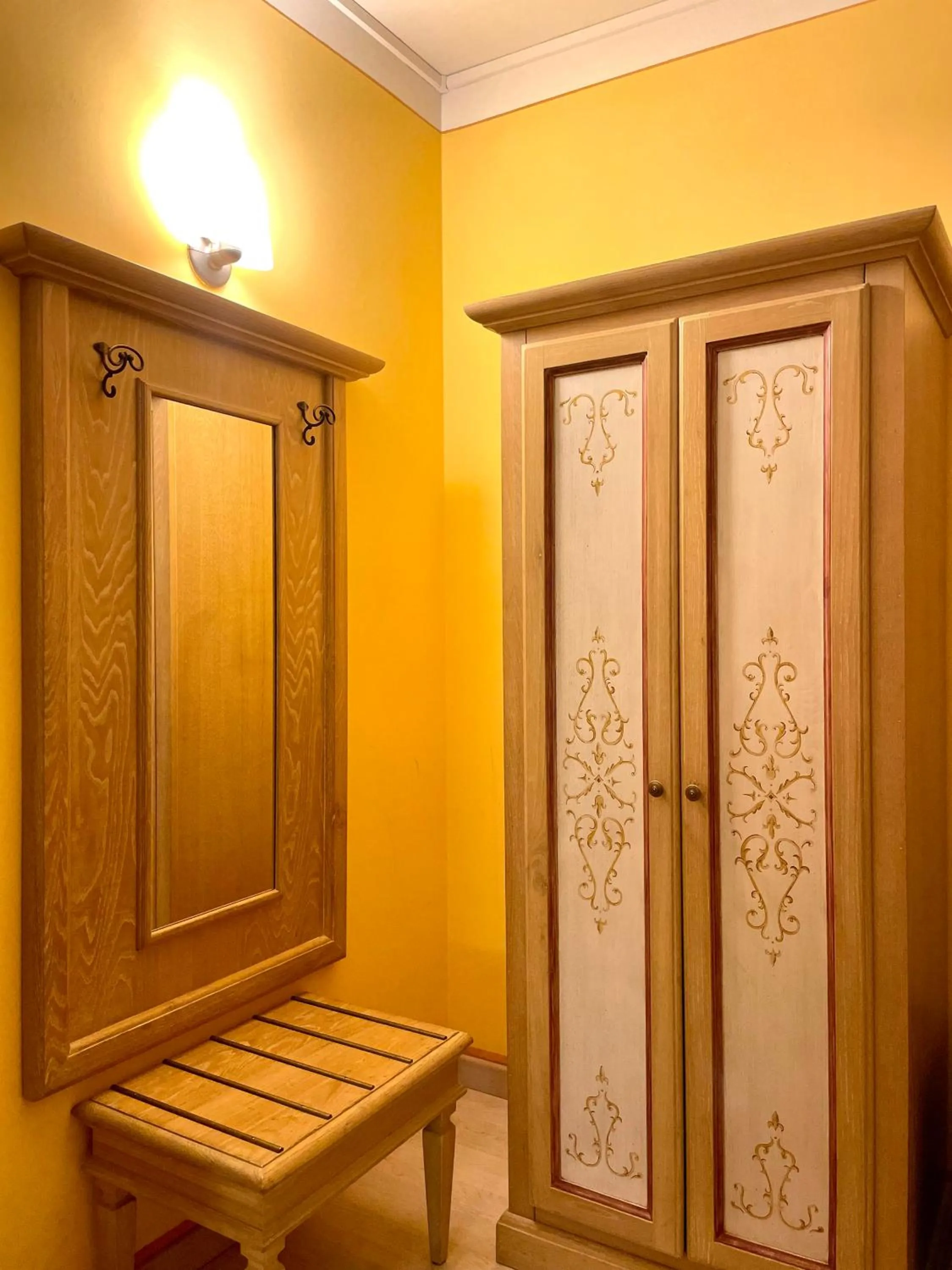 hair dresser in Hotel Berti