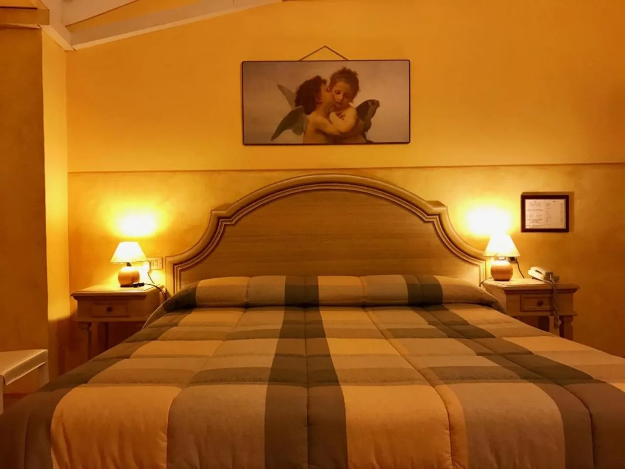 Bed in Hotel Berti