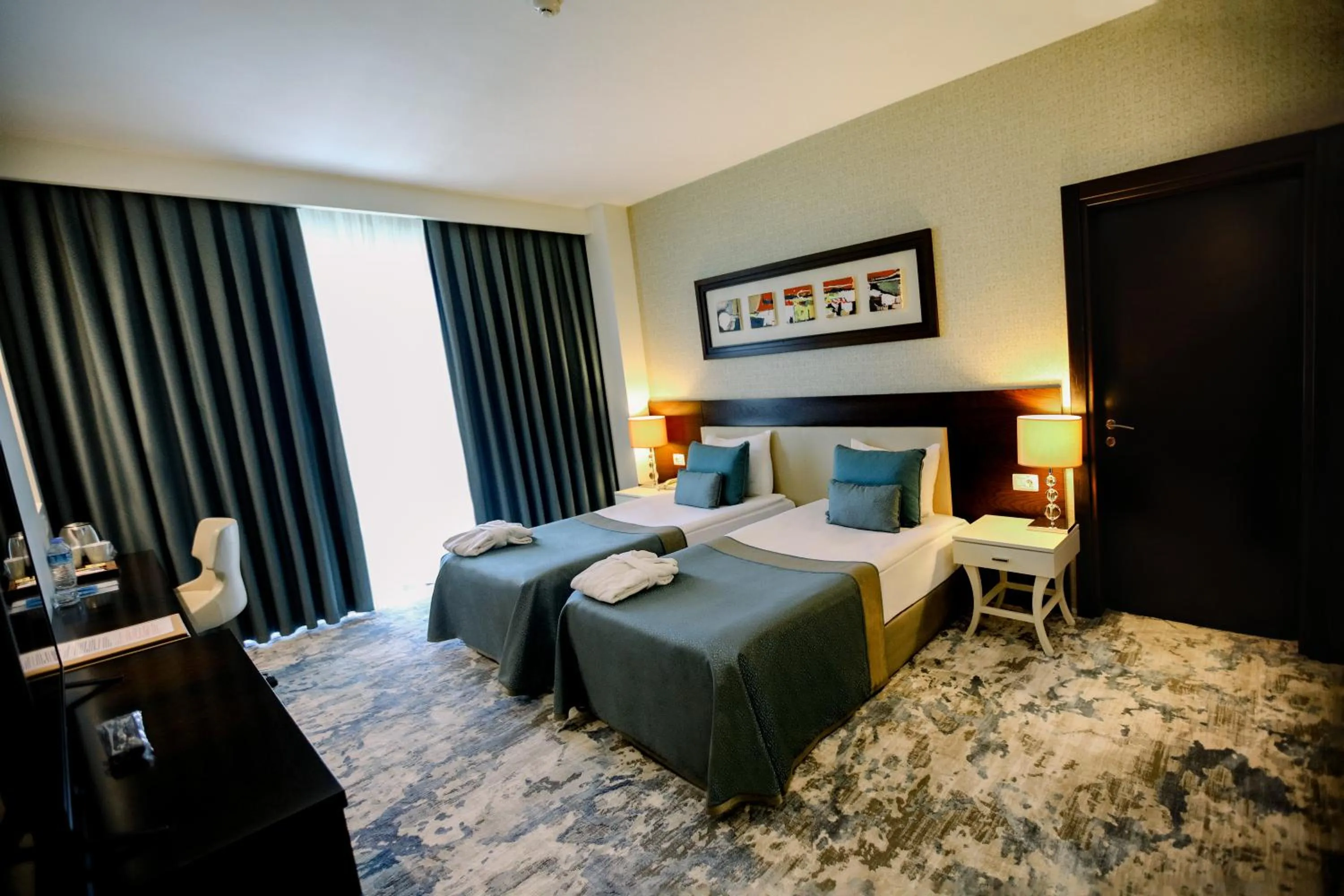 Bed in Baia Bursa Hotel