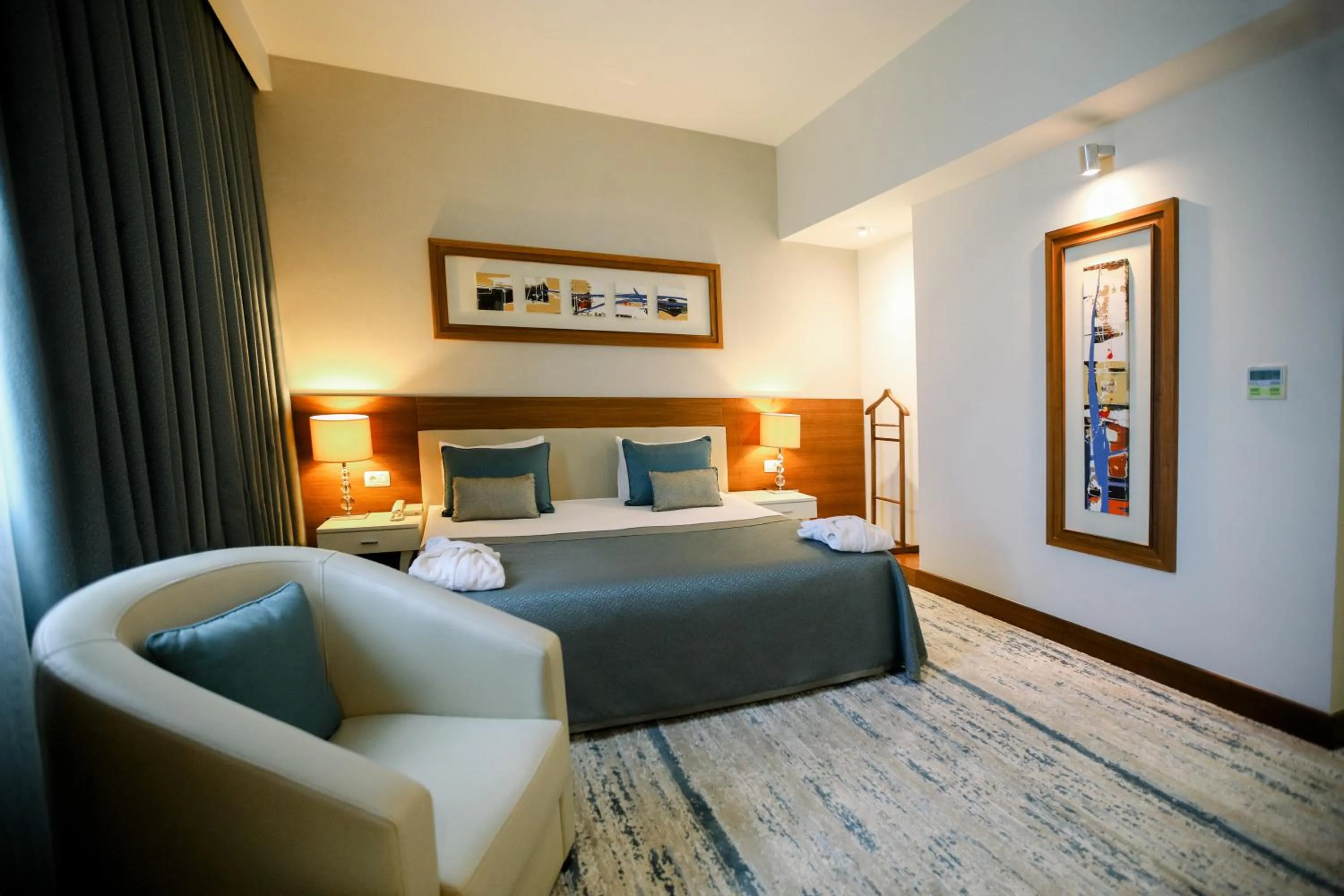 Bed in Baia Bursa Hotel