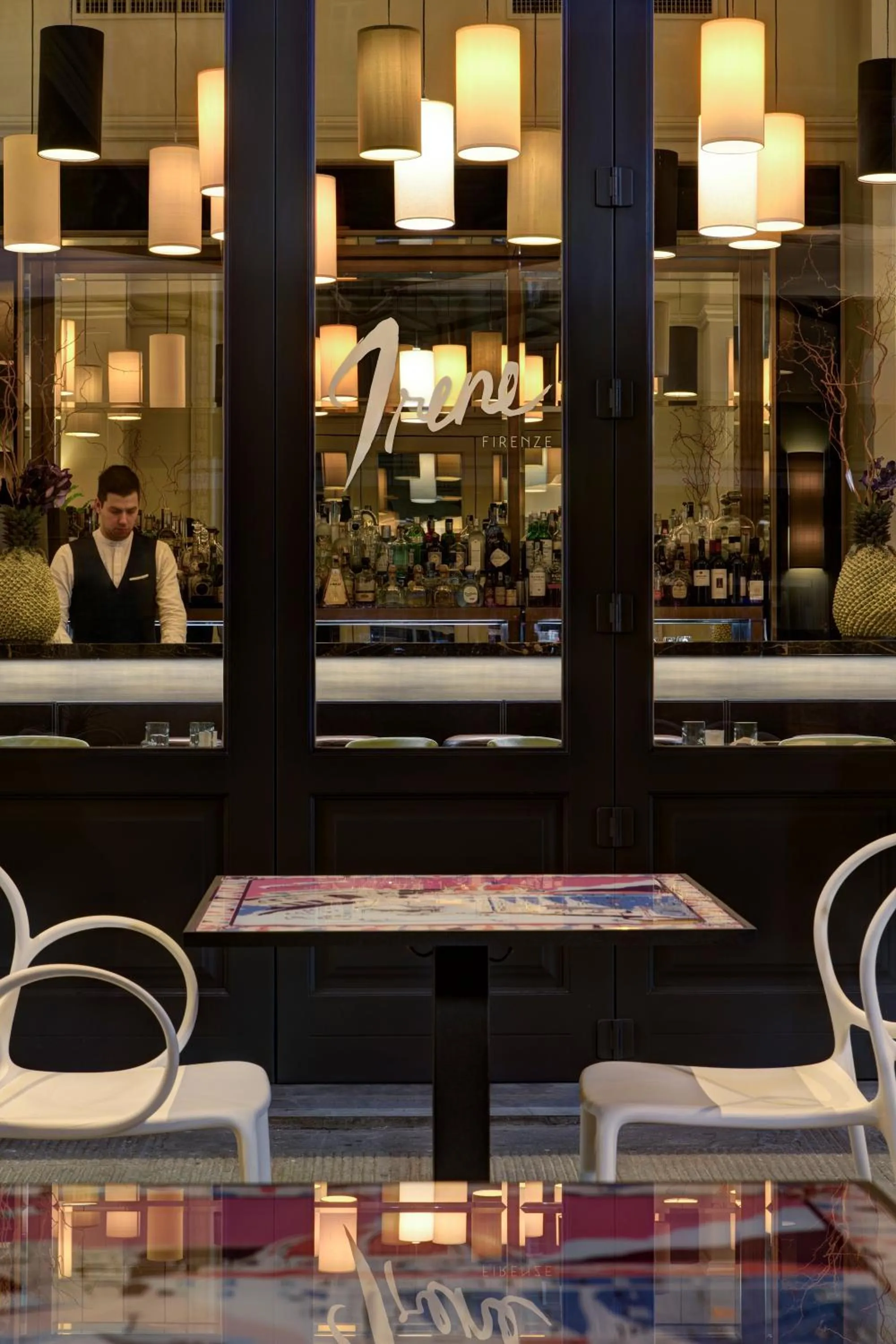 Patio in Rocco Forte Hotel Savoy