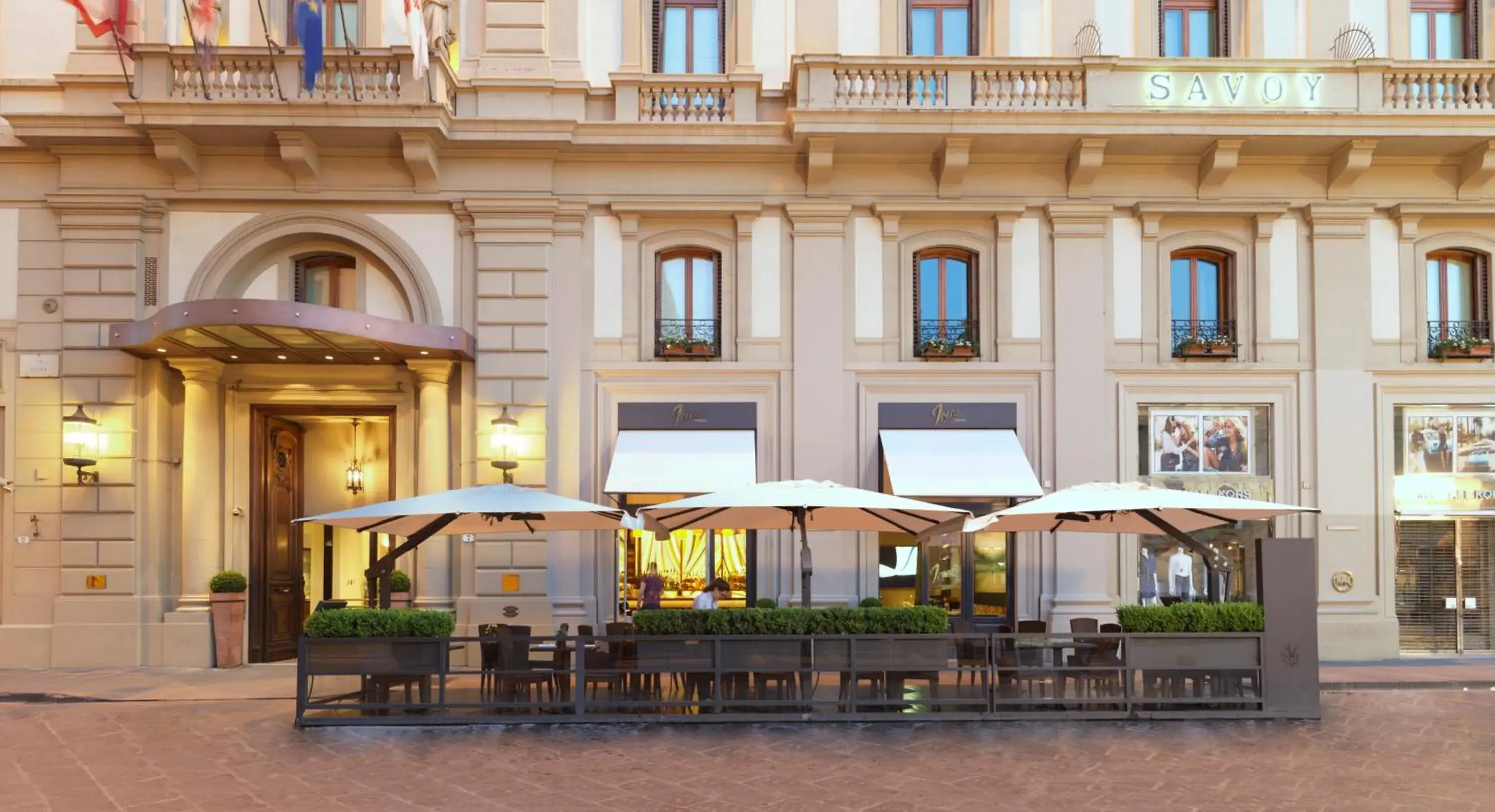 Property building in Rocco Forte Hotel Savoy Property building in Rocco Forte Hotel Savoy