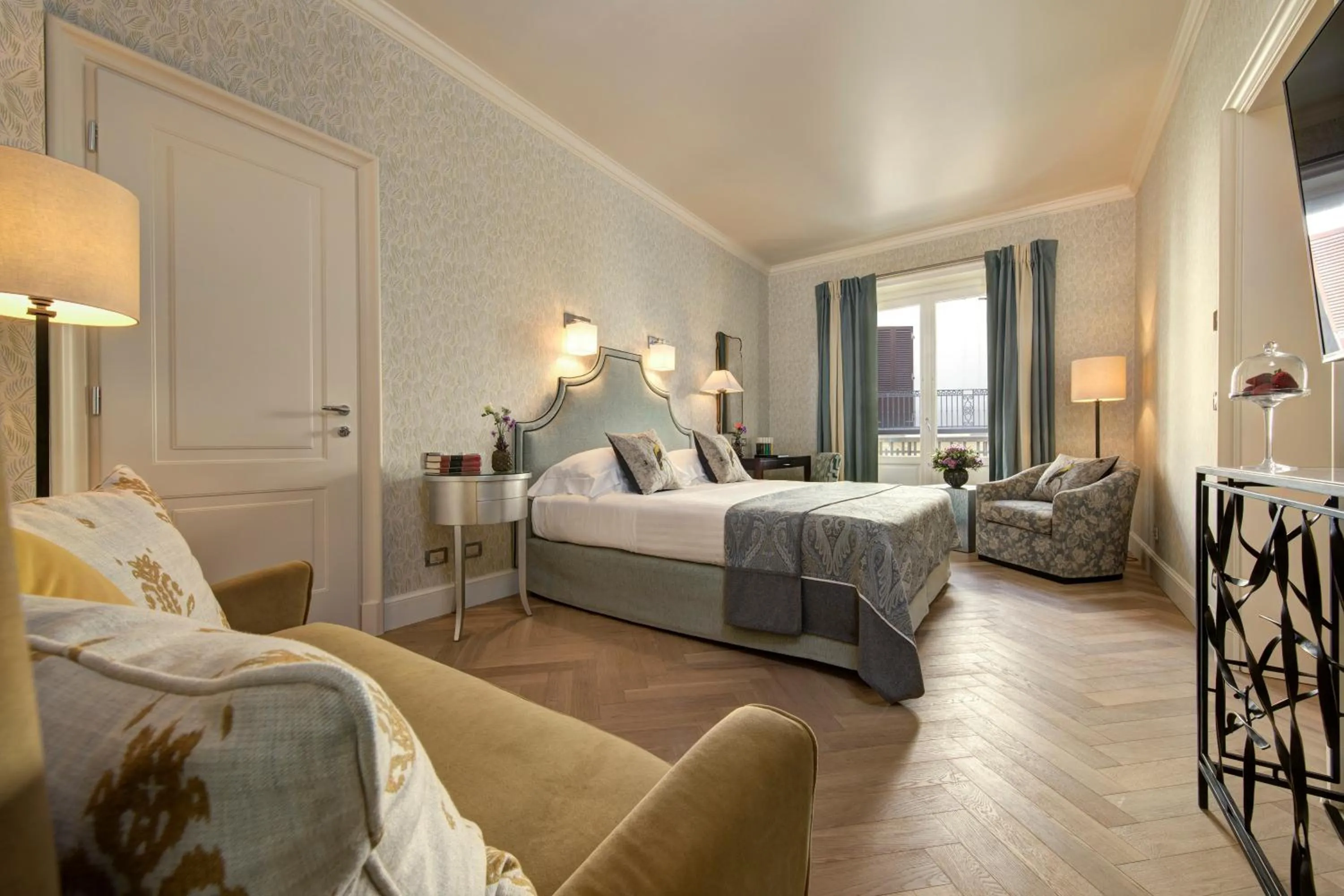 Bed in Rocco Forte Hotel Savoy