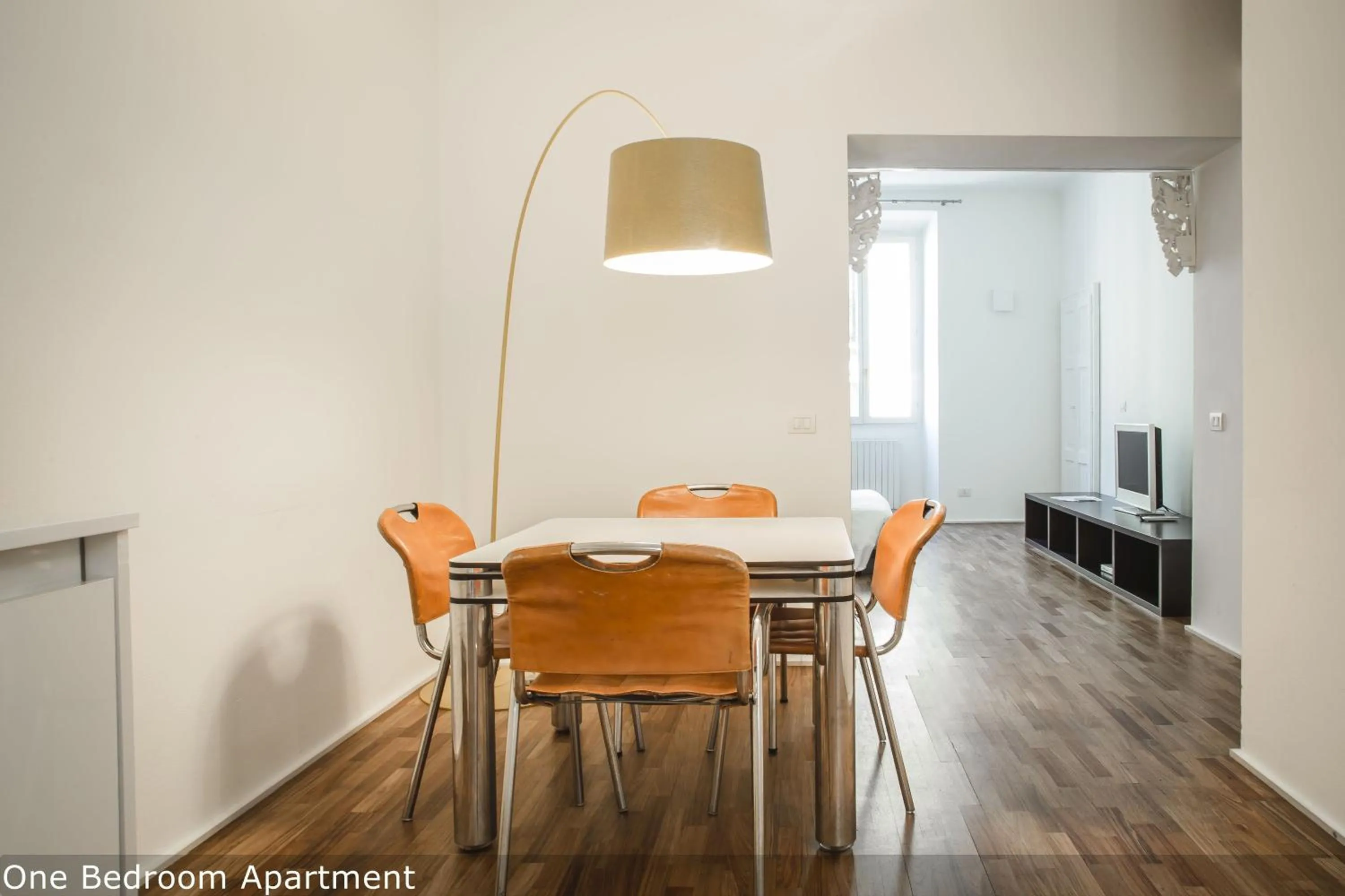 Living room in Brera Apartments in San Fermo