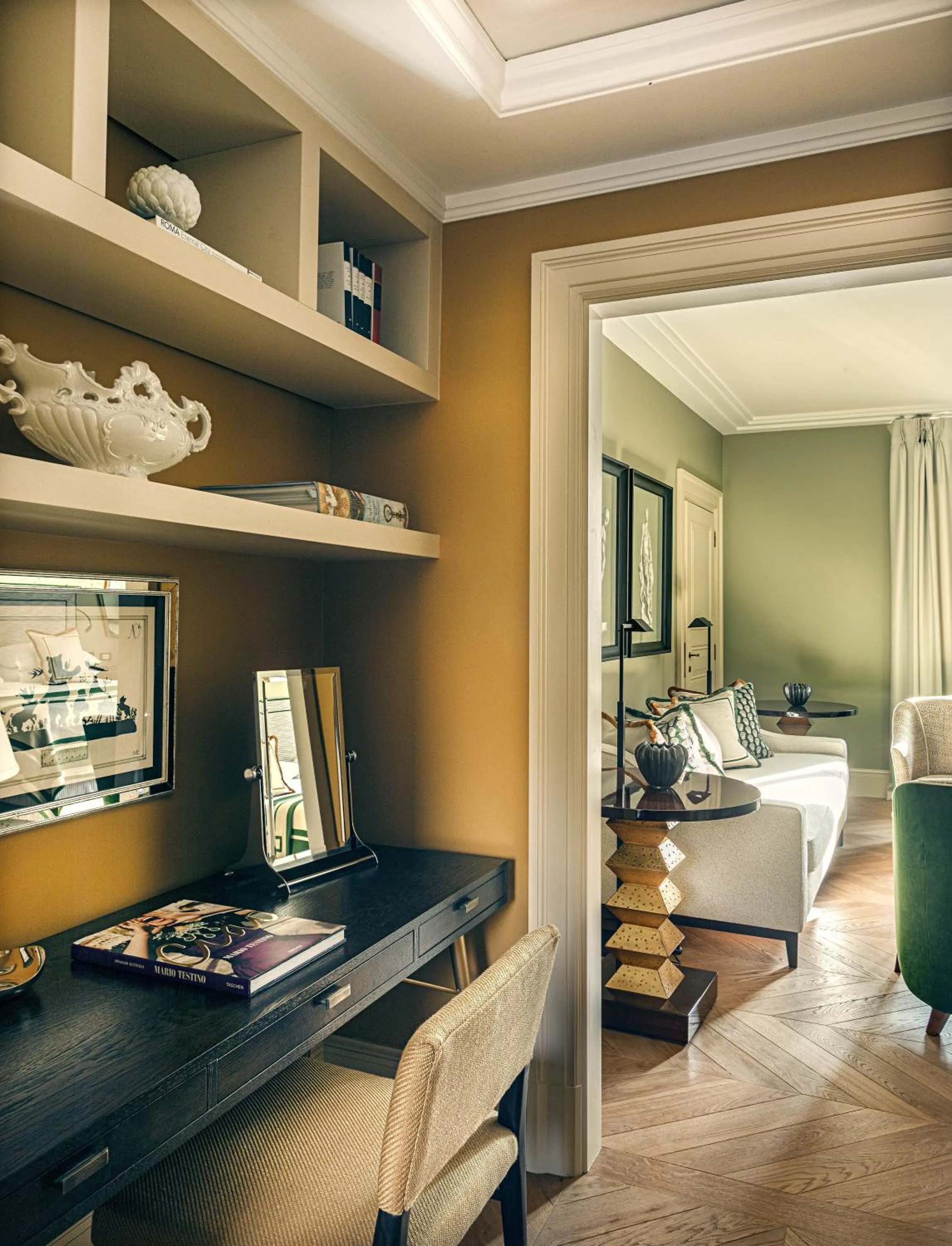 Bedroom in Rocco Forte Hotel De Russie