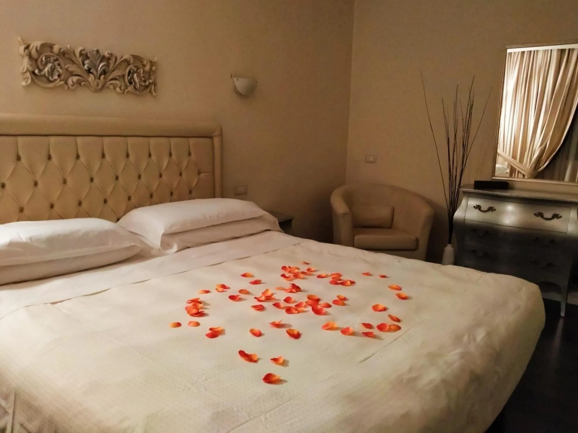 Bed in Hotel Patavium