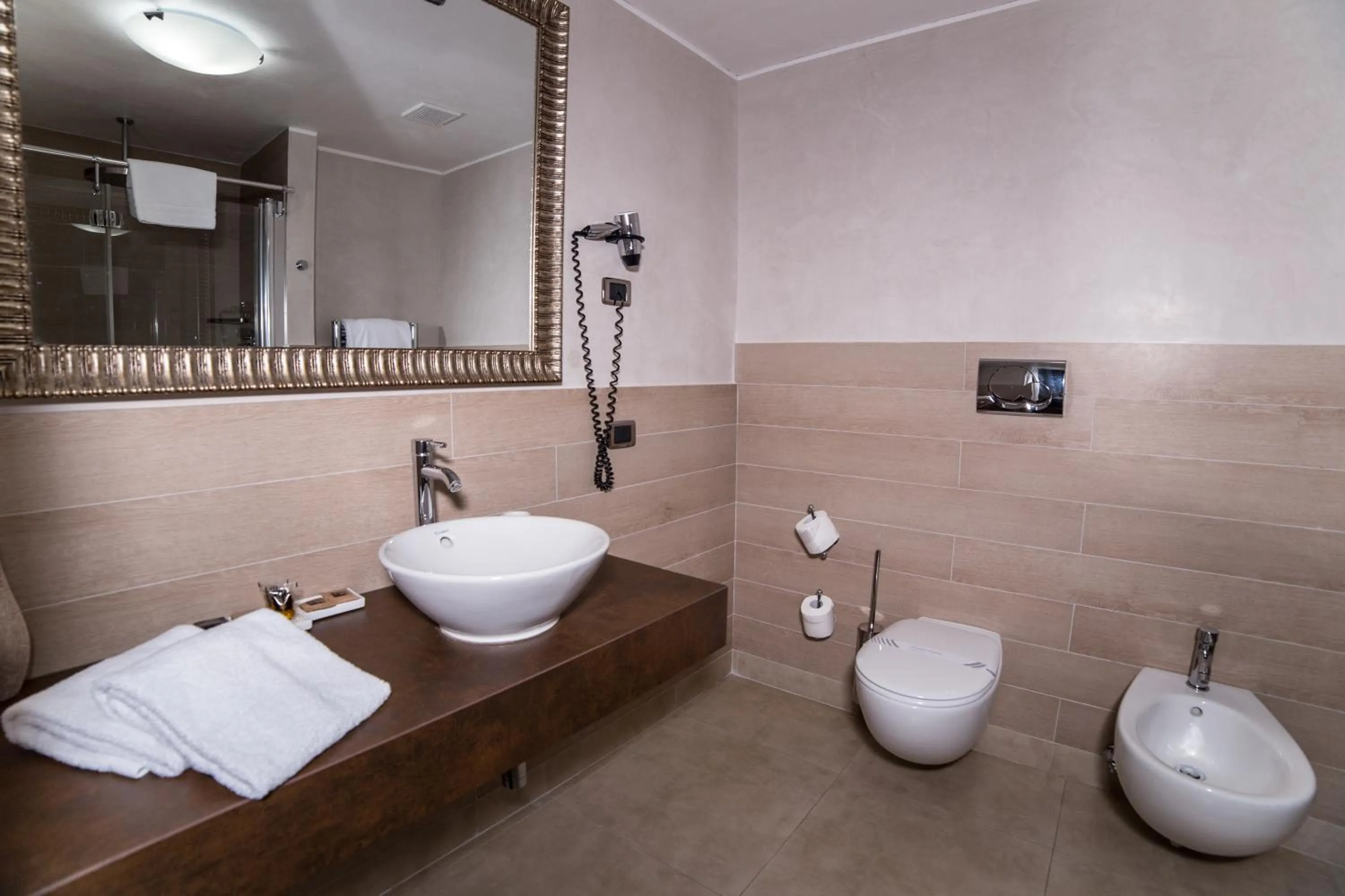 Toilet in Hotel Patavium