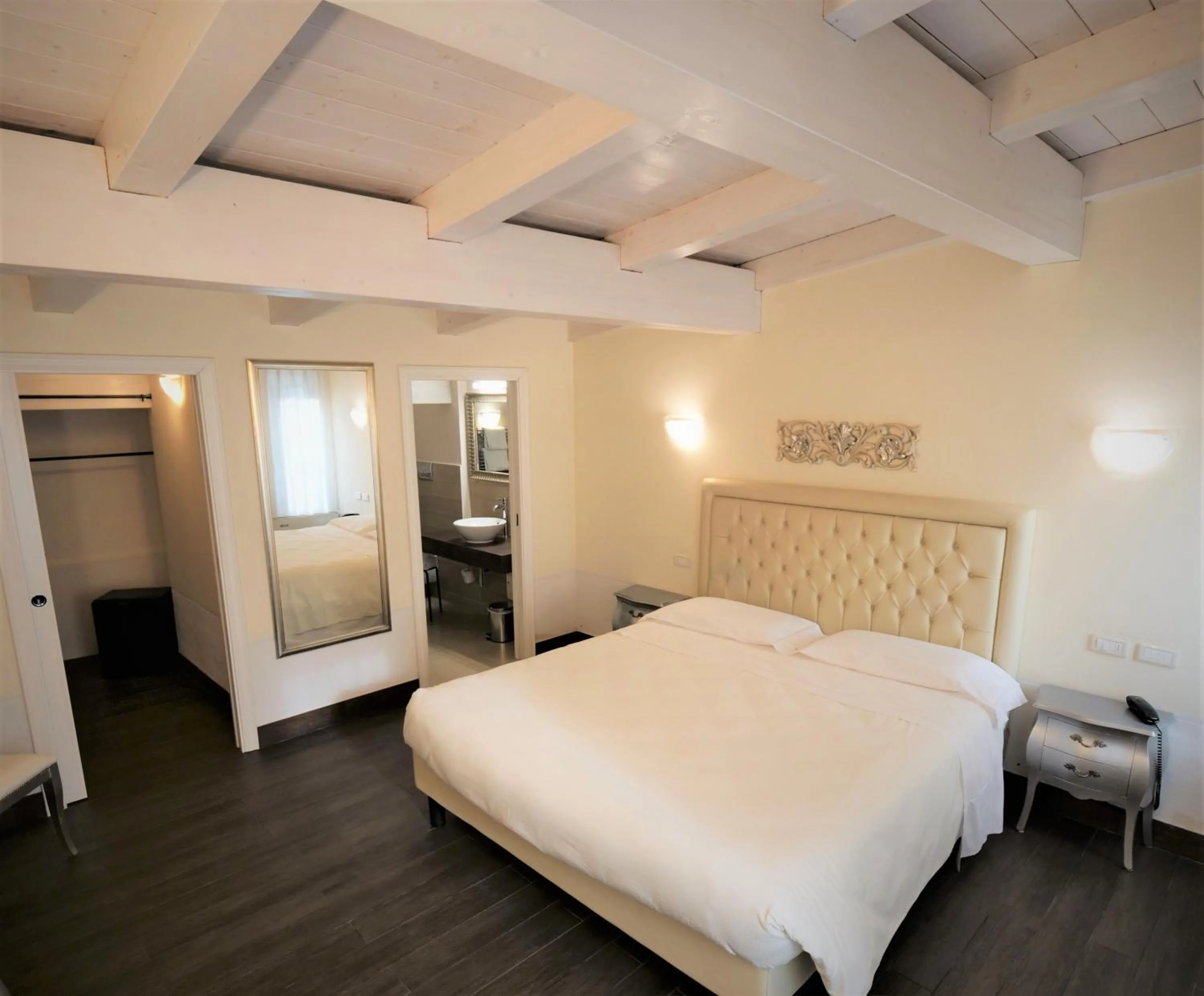 Bed in Hotel Patavium