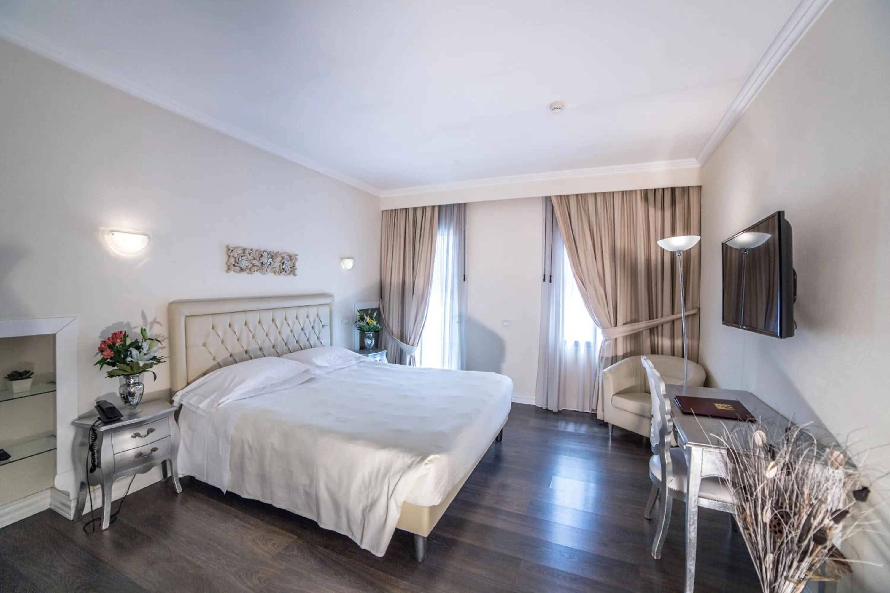 Bed in Hotel Patavium