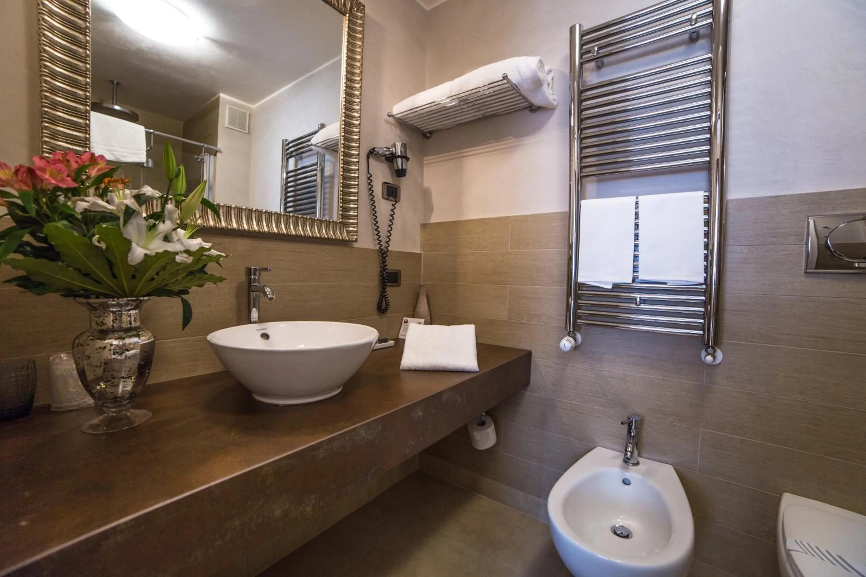 Toilet in Hotel Patavium