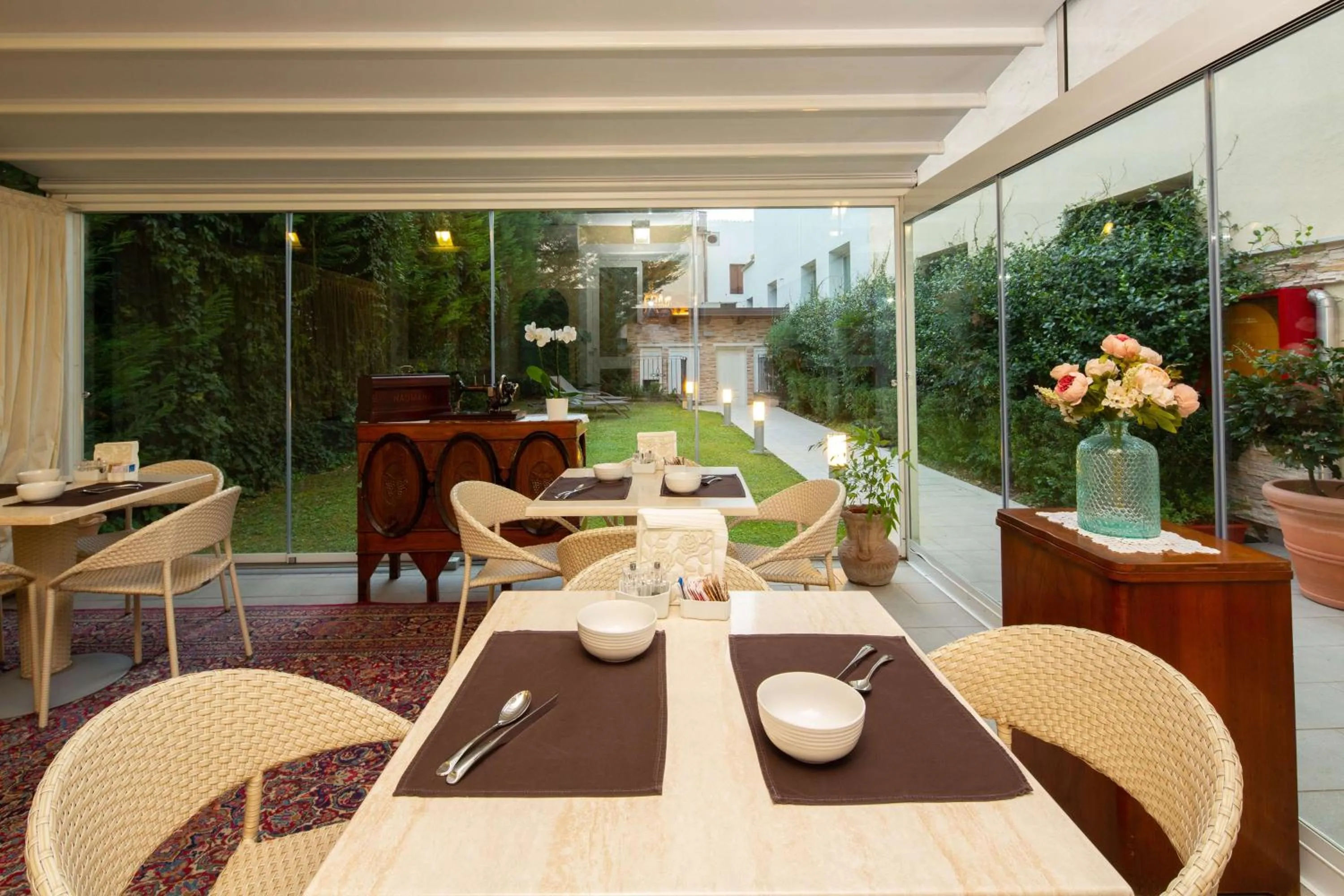 Patio in Hotel Patavium